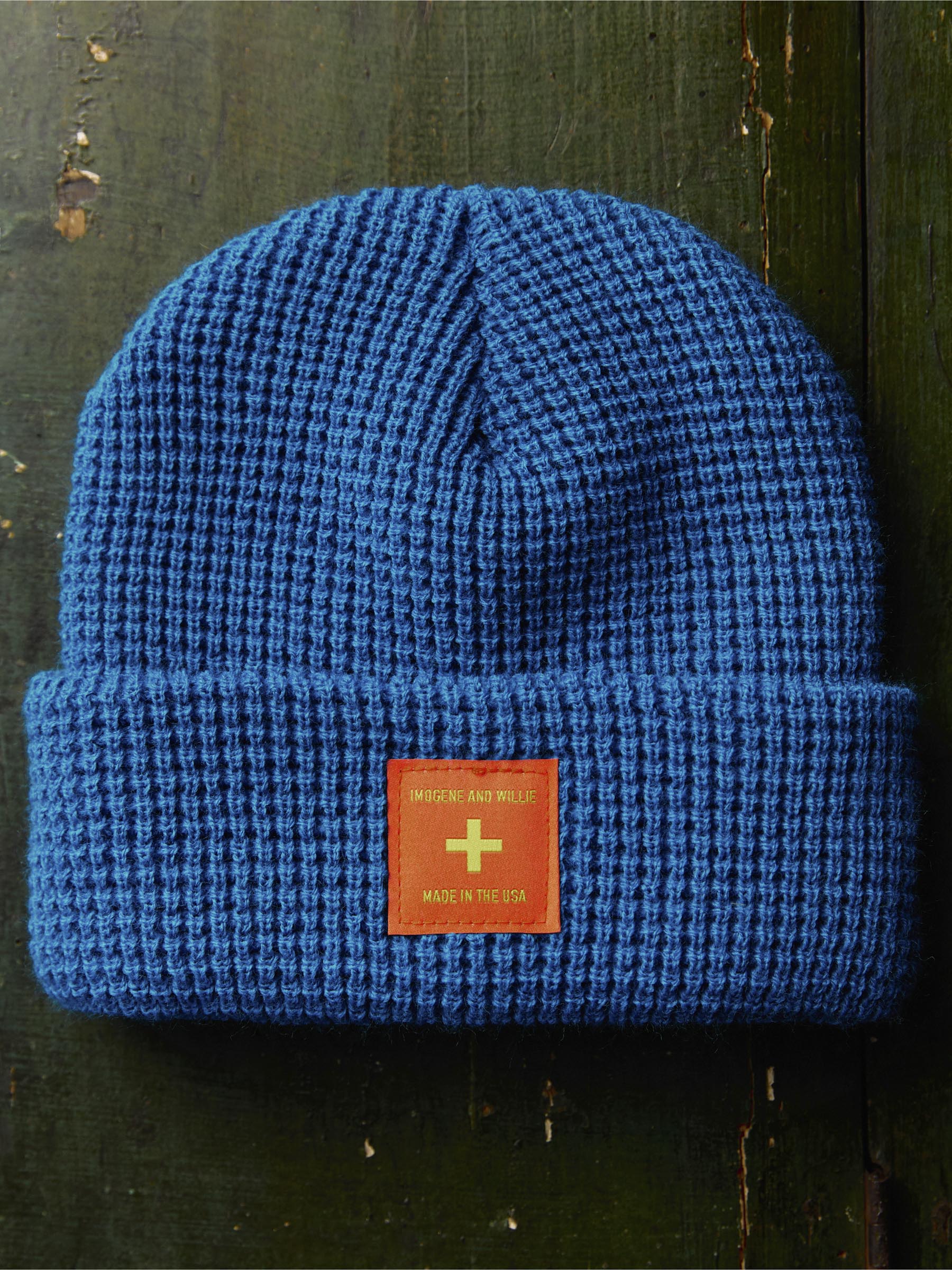 the i+w blue military cap
