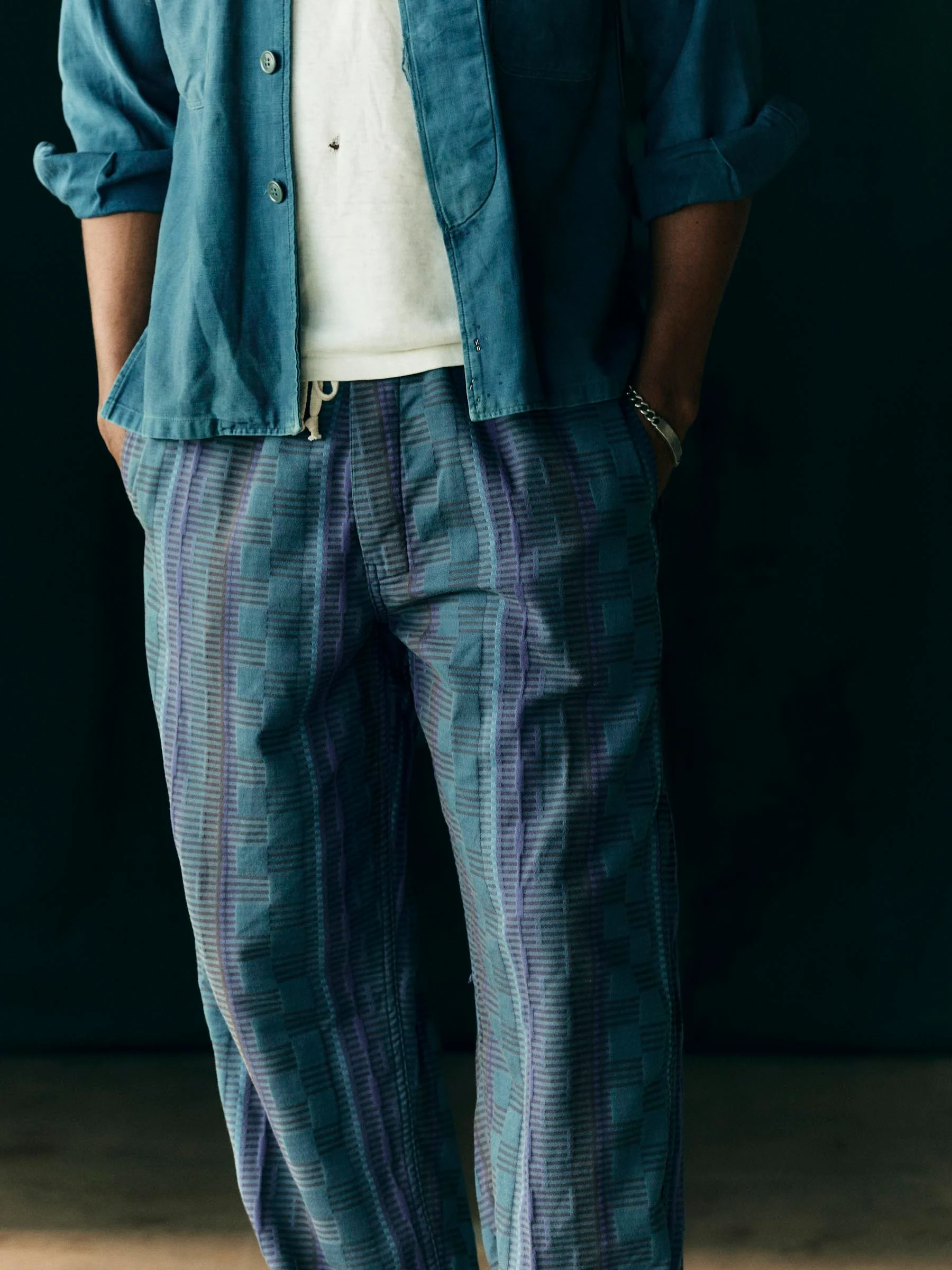 the lounge pant in sonoran jacquard - Image 7