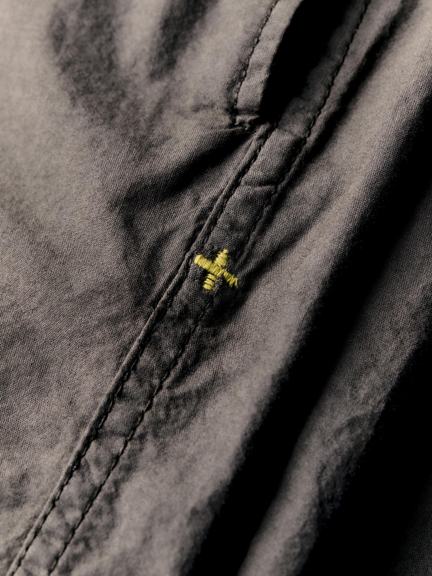 the lounge pant in umber poplin - Image 8