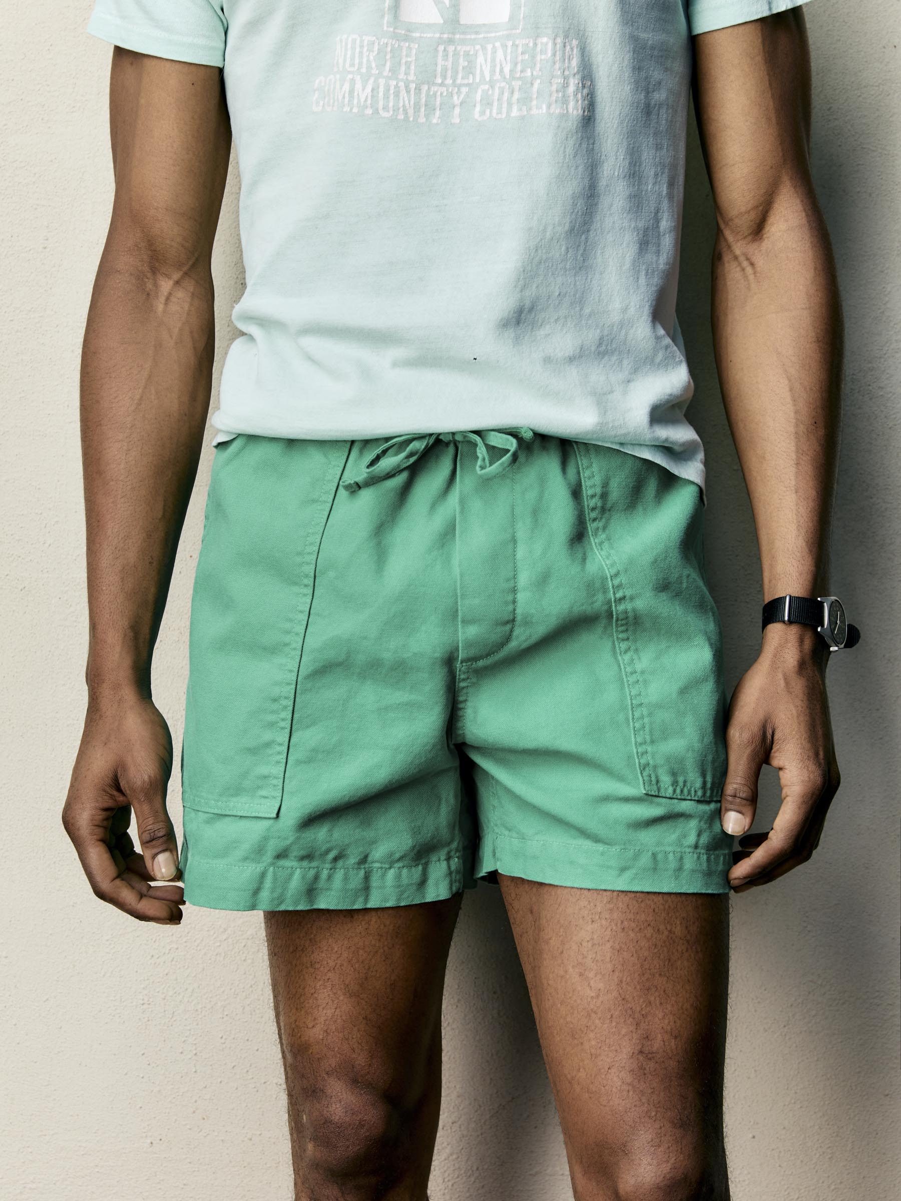the lounge short in seagreen