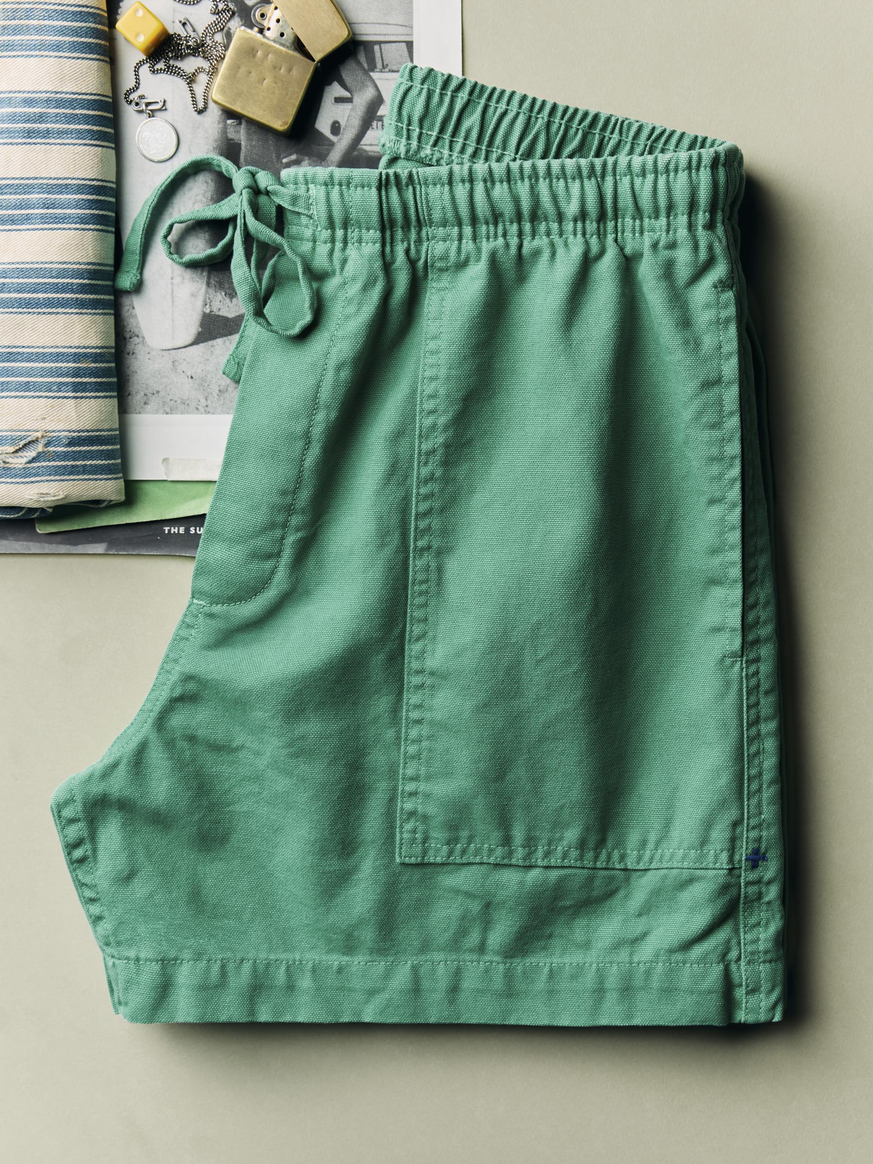 the lounge short in seagreen - Image 2