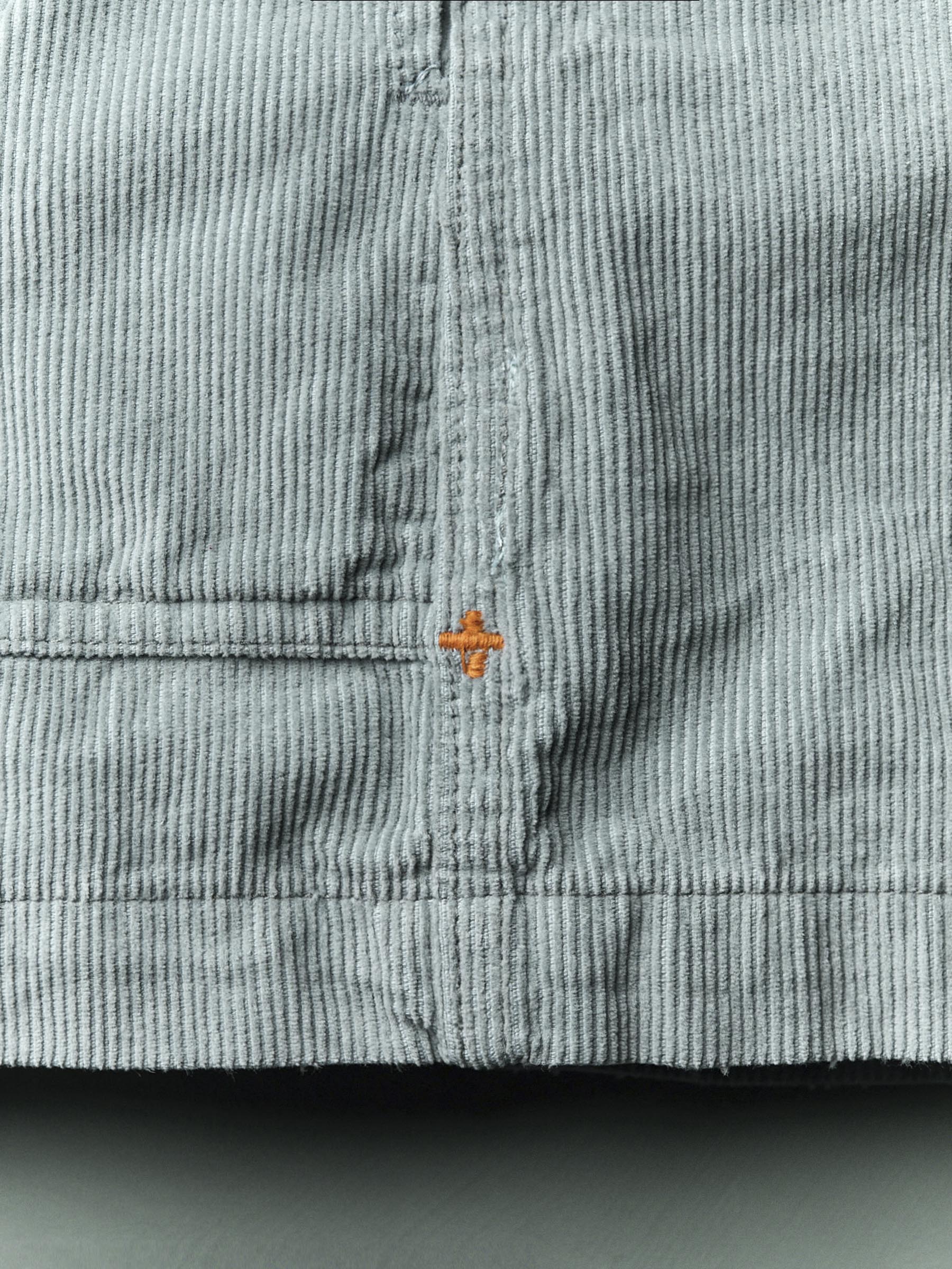 the lounge short in sunfaded blue cord - Image 7