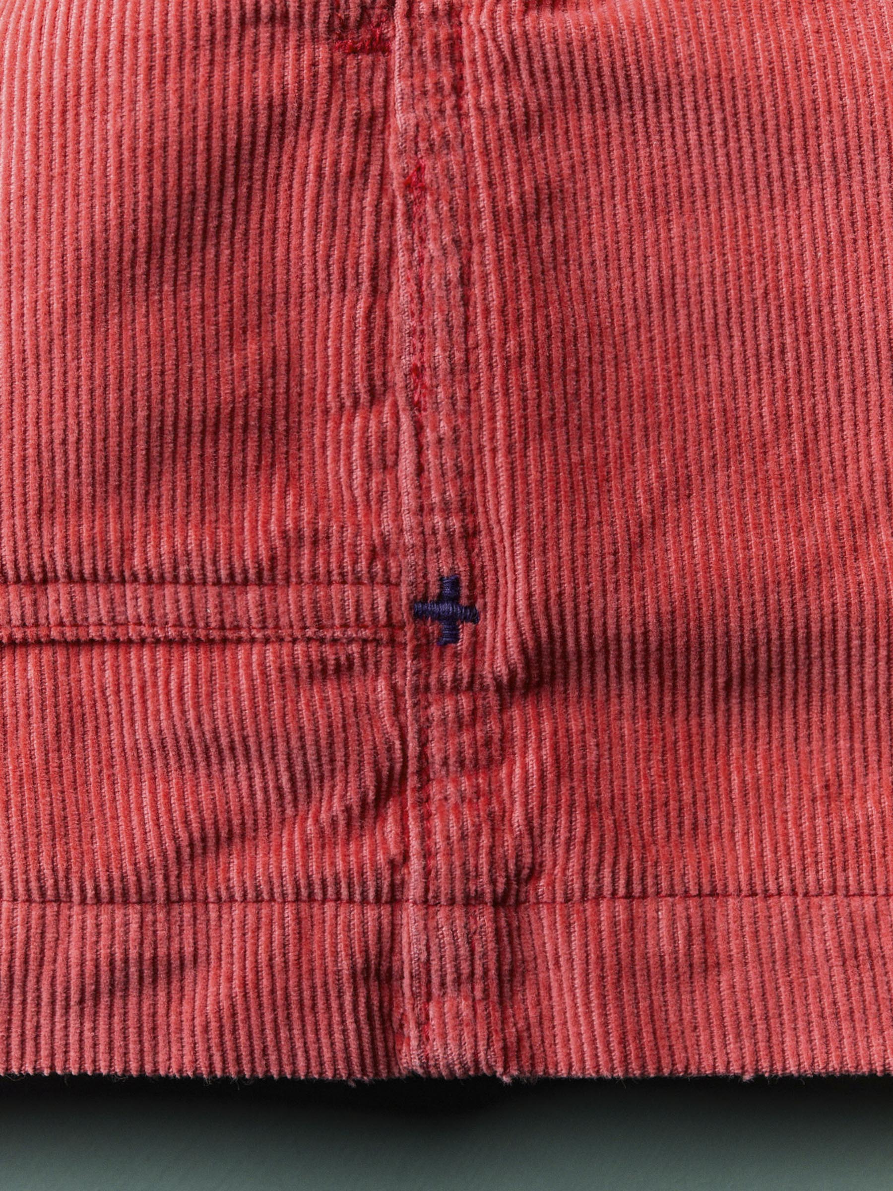 the lounge short in sunfaded red cord - Image 5