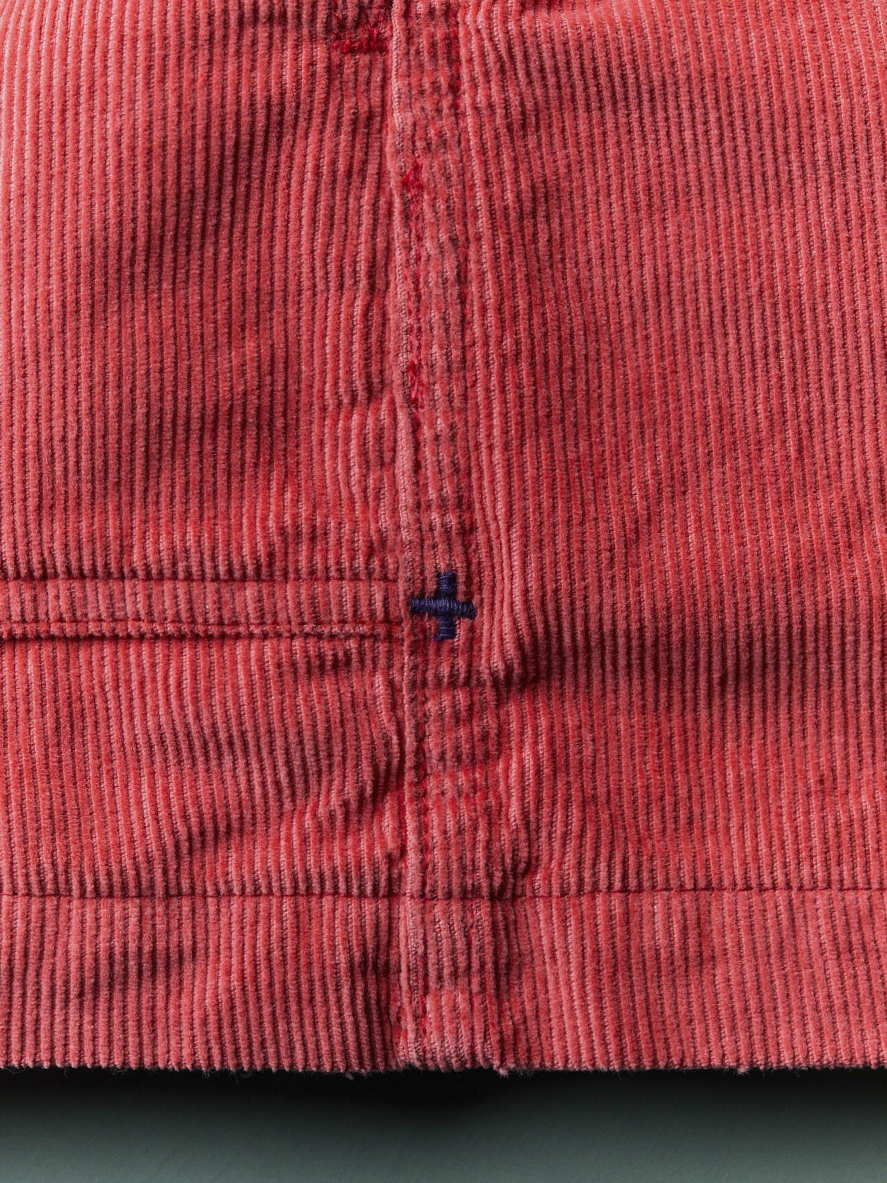the lounge short in sunfaded red cord - Image 8