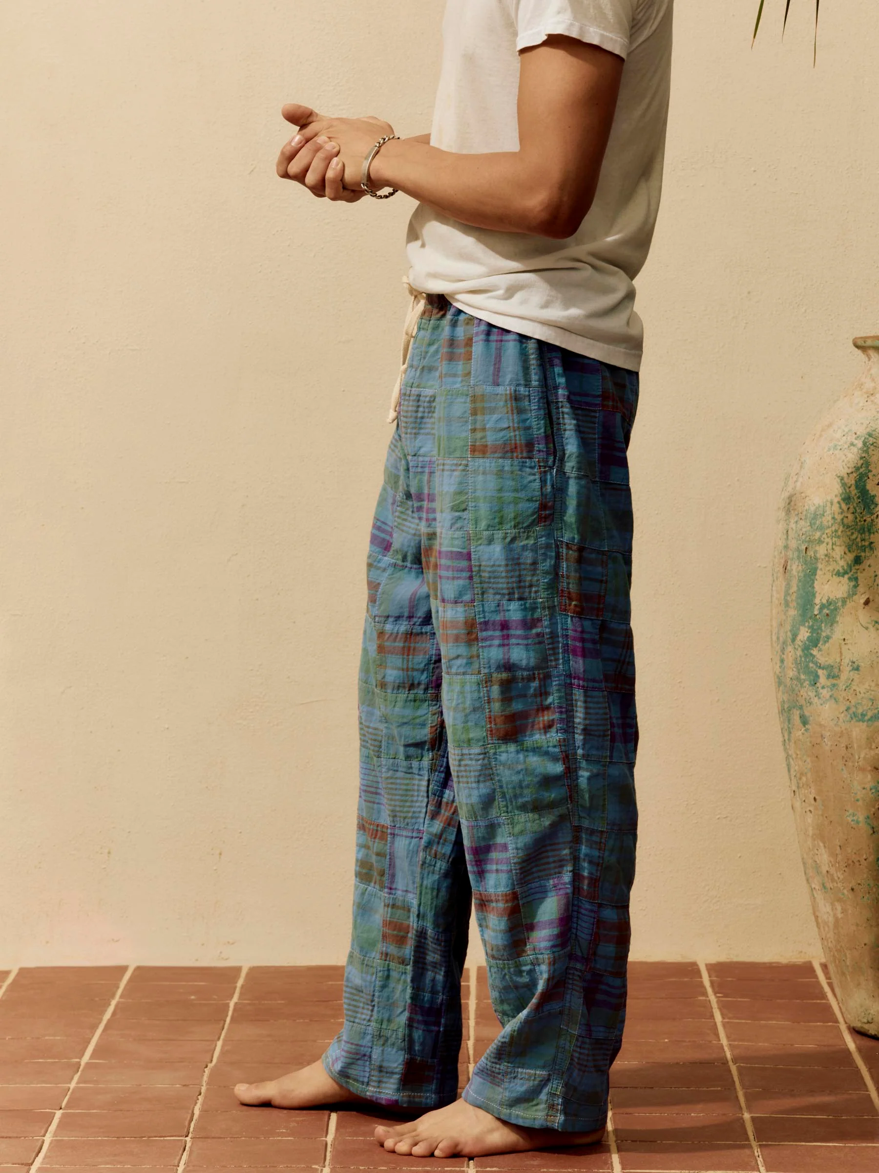 madras lounge pant in stafford - Image 7