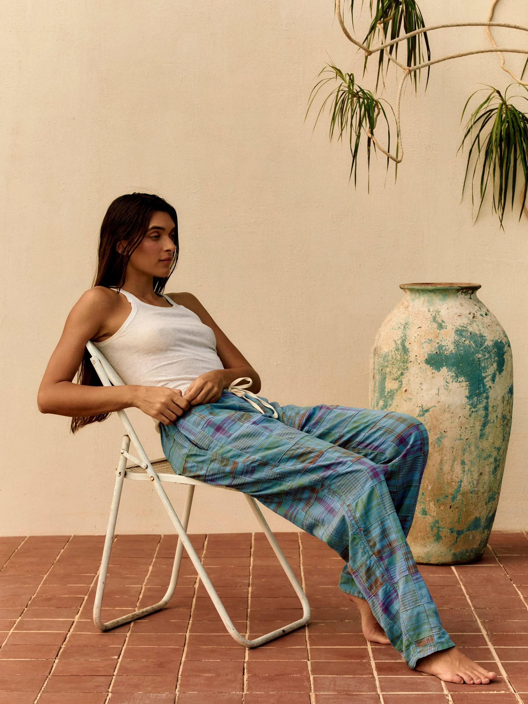 madras lounge pant in stafford - Image 7