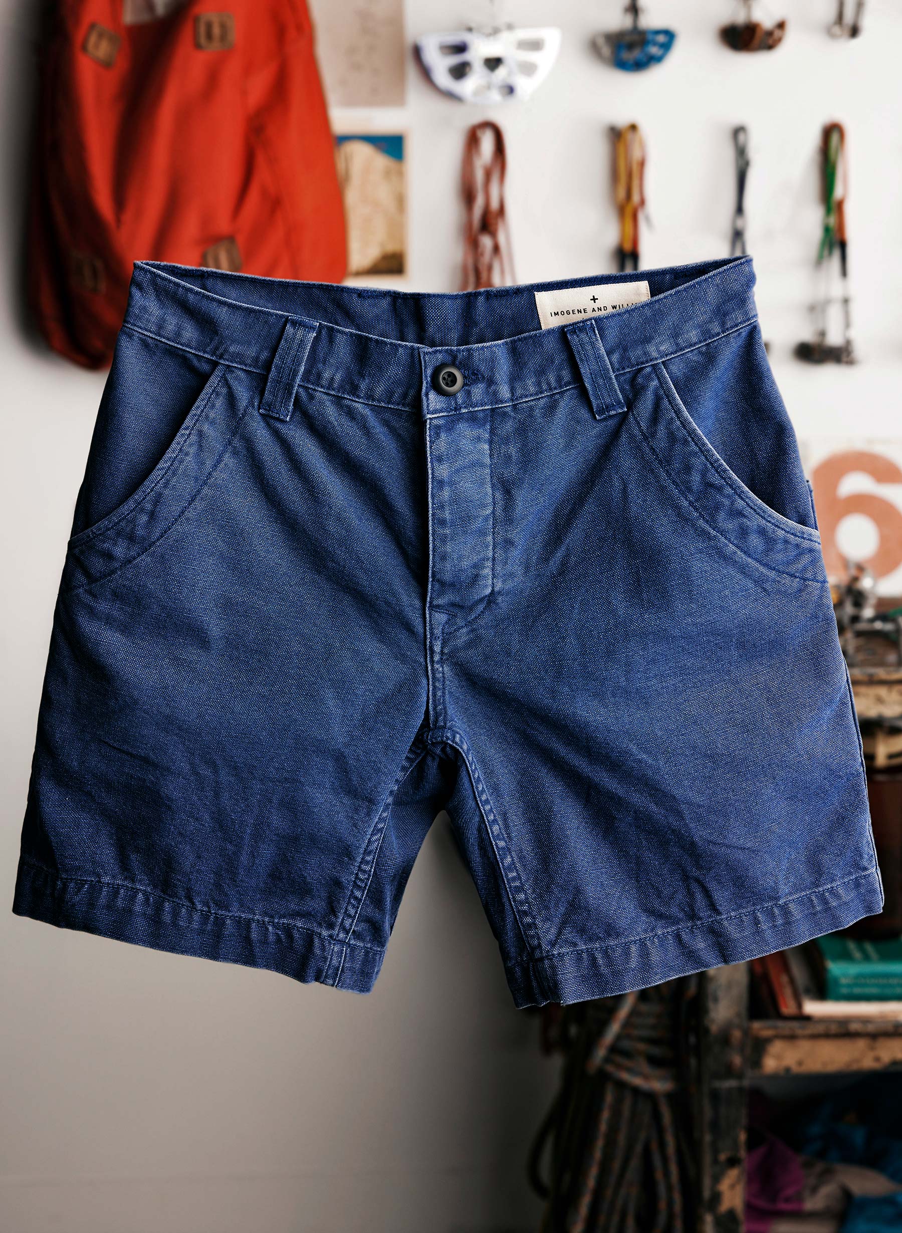 the mountain short in french blue - Image 5