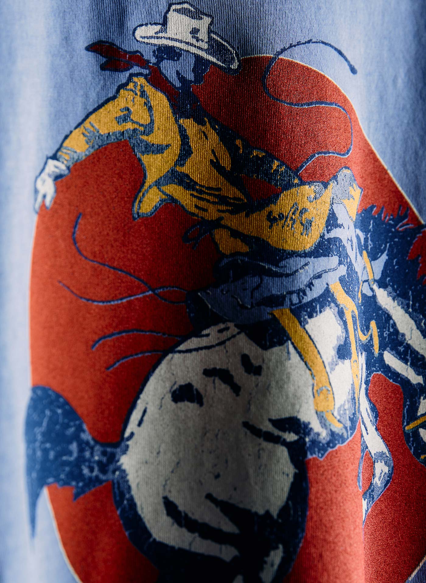 the "next time" tee in blue - Image 2
