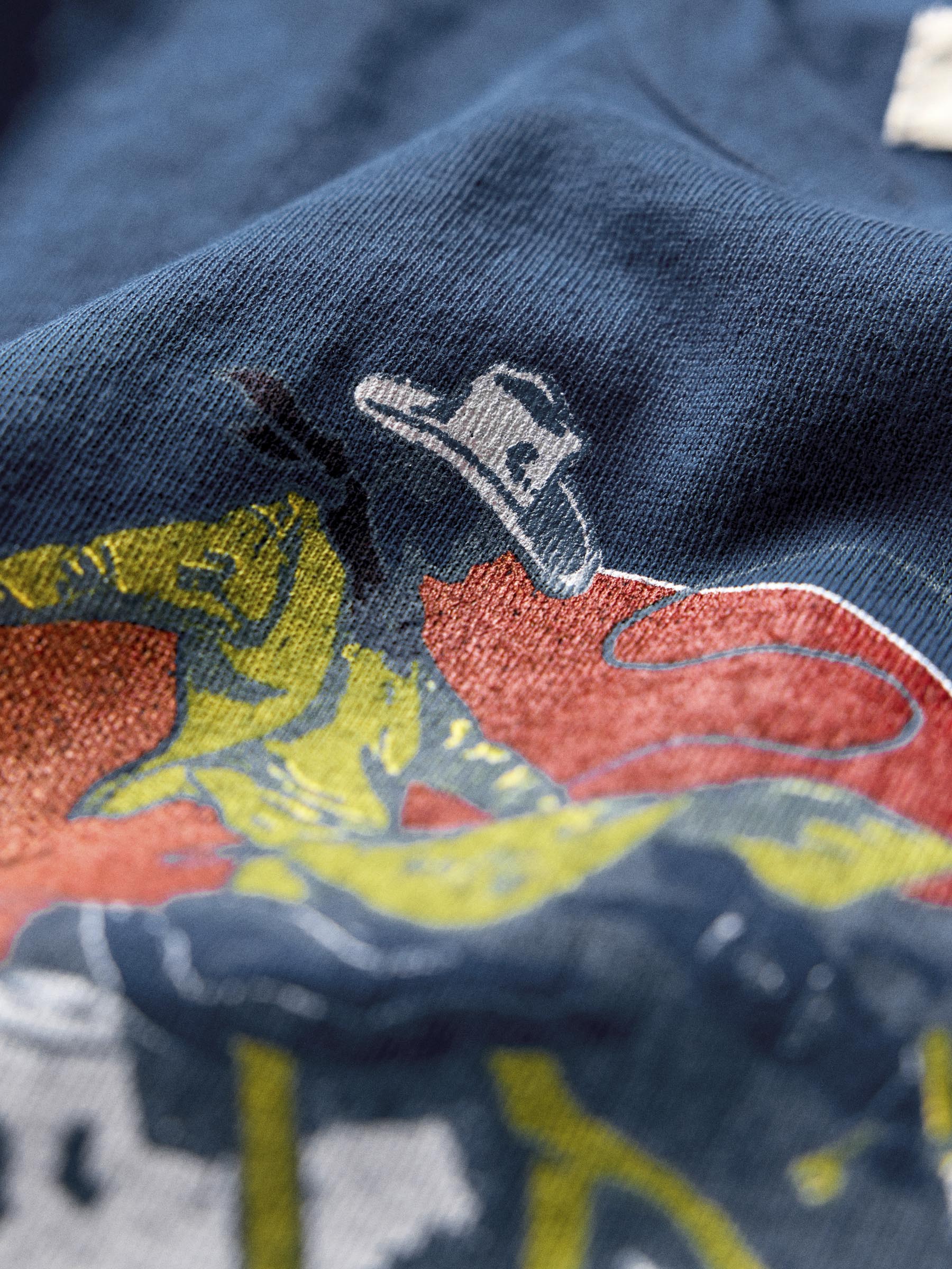 the "next time" tee in faded navy - Image 2