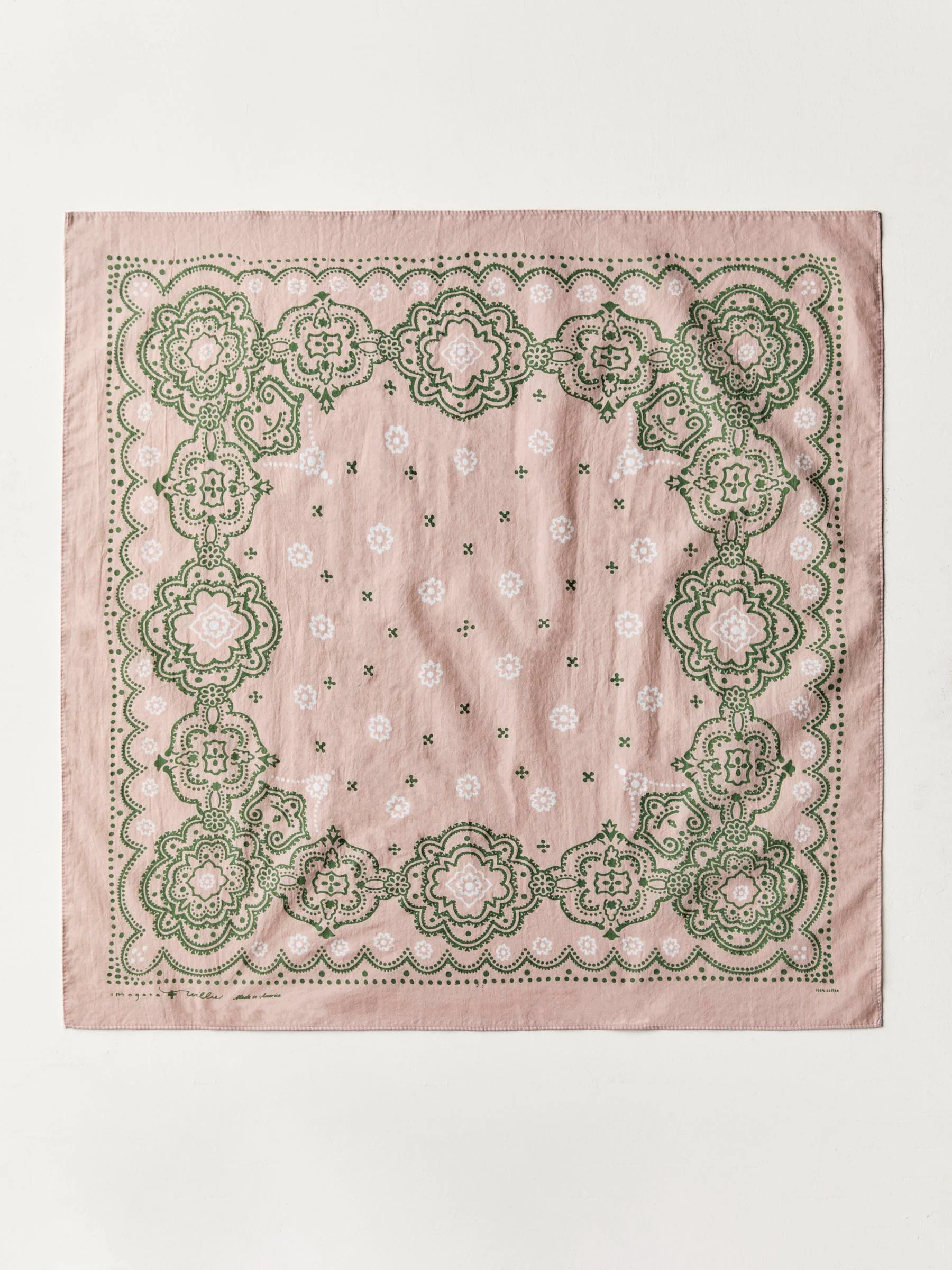 the "pink stone" bandana
