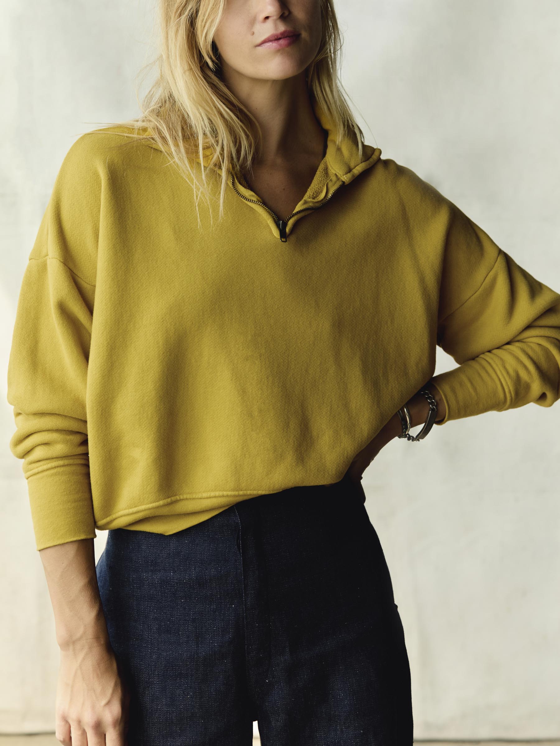 the quarter zip gold pullover - Image 6