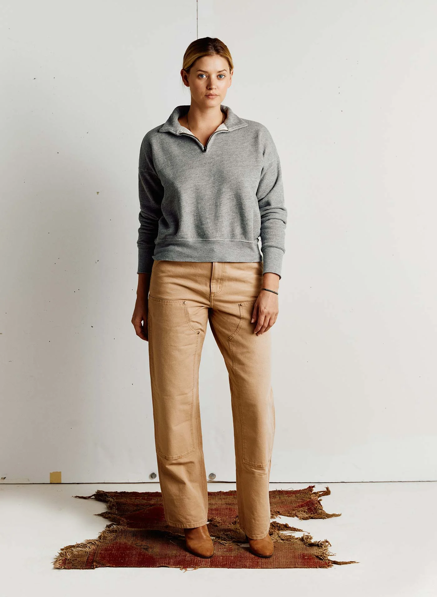 the quarter zip heather pullover - Image 11
