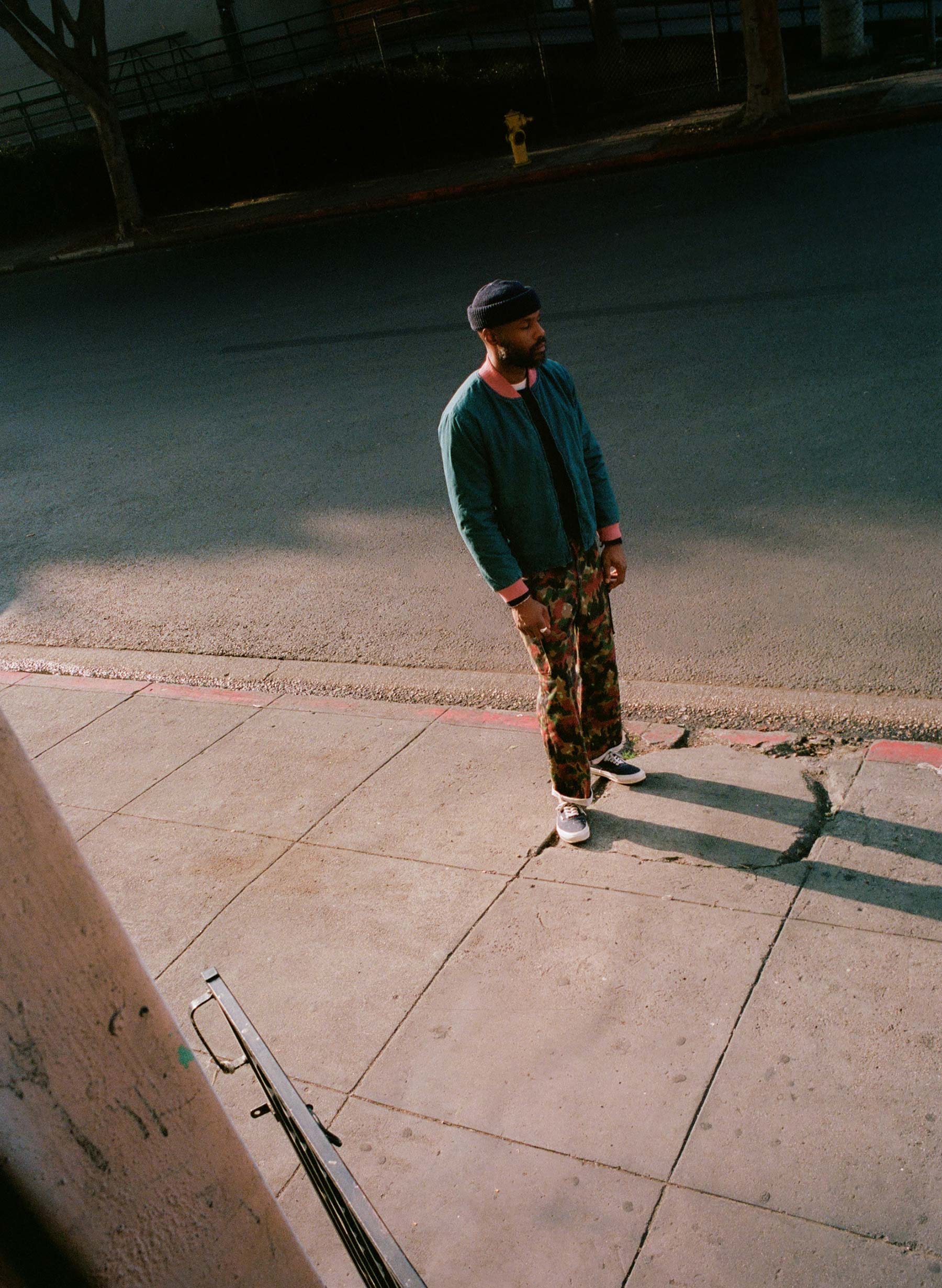 quilt lined bomber in juniper - Image 5