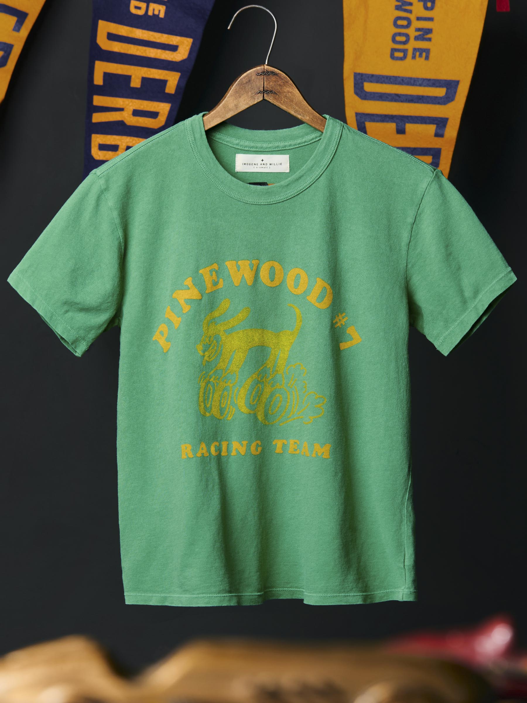 the "racing team" tee
