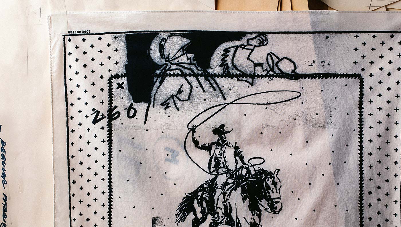 the "rider's west" bandana - Image 3