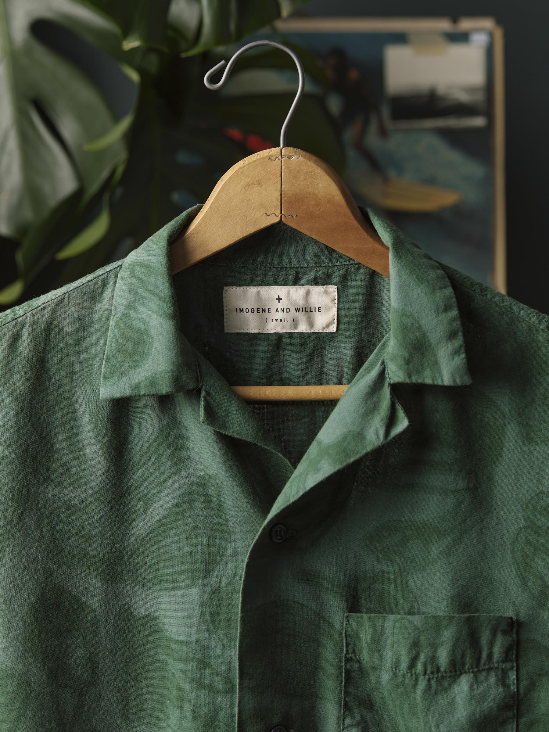 the serra camp shirt in painted botanic - Image 2