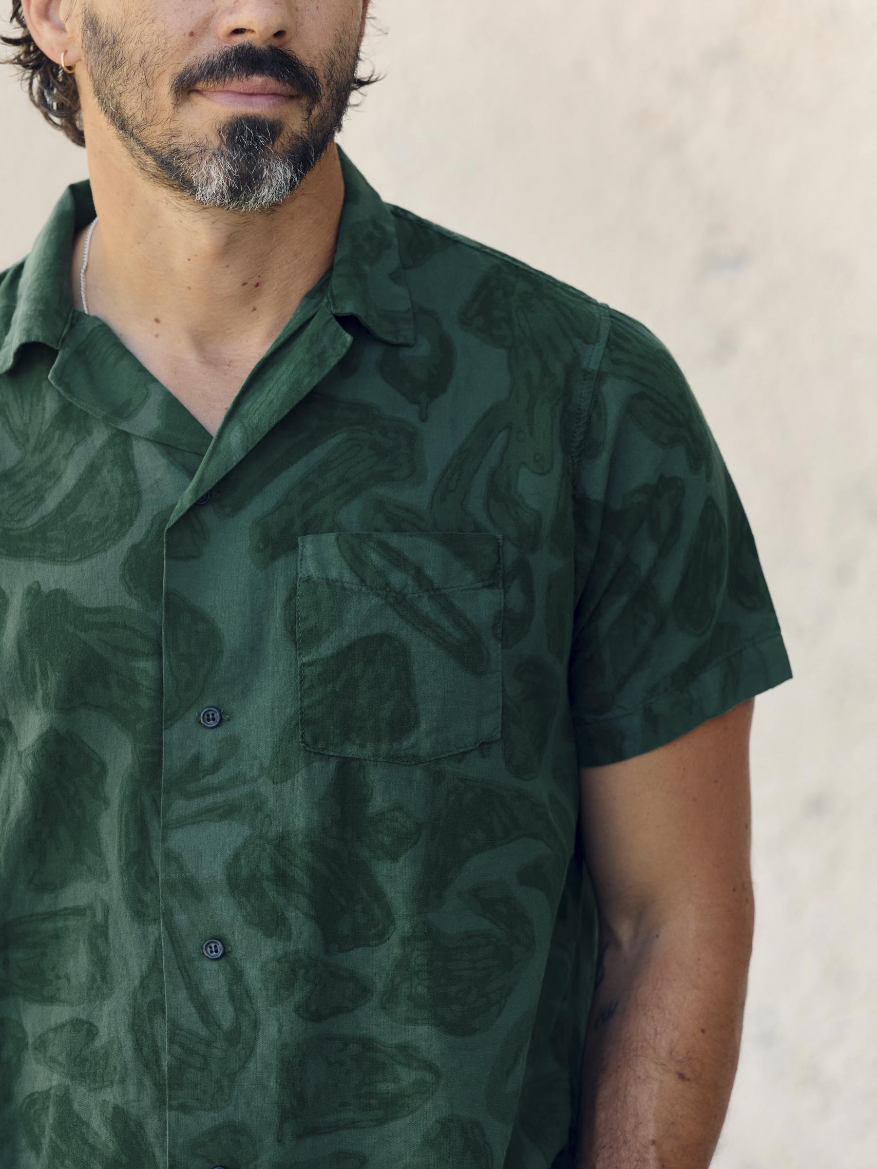 the serra camp shirt in painted botanic - Image 3