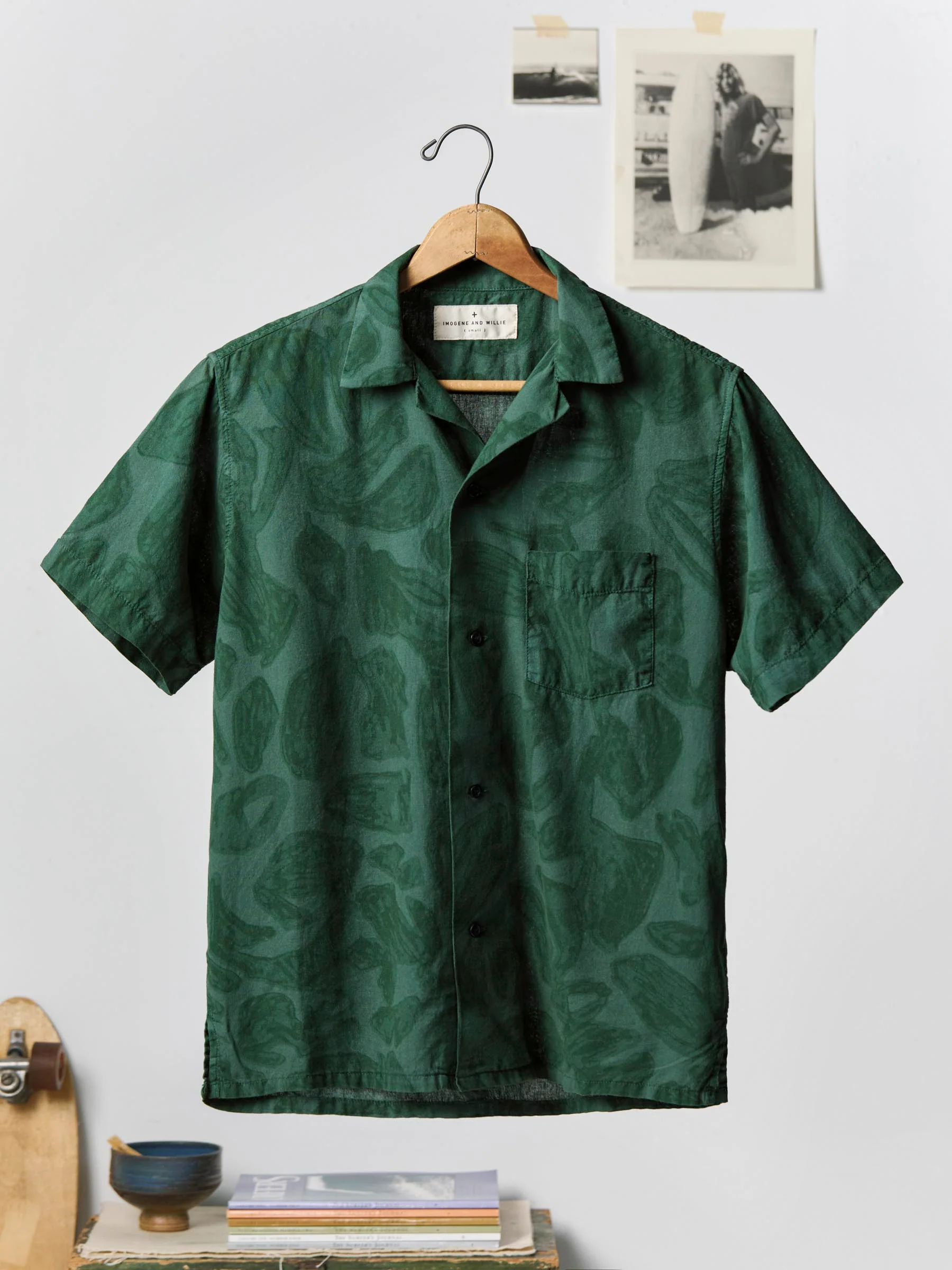the serra camp shirt in painted botanic - Image 4