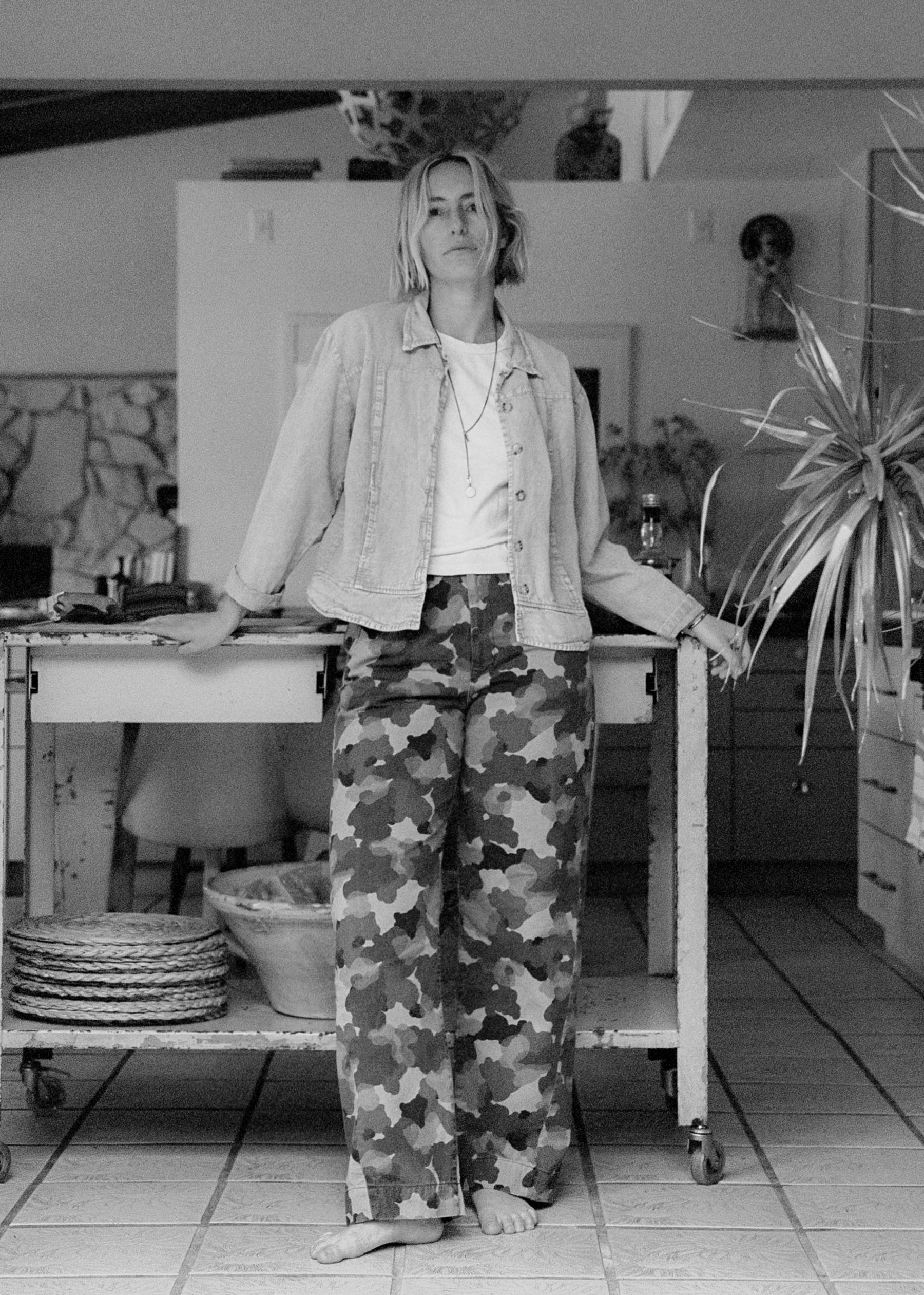 the sonora painted camo trouser - Image 12