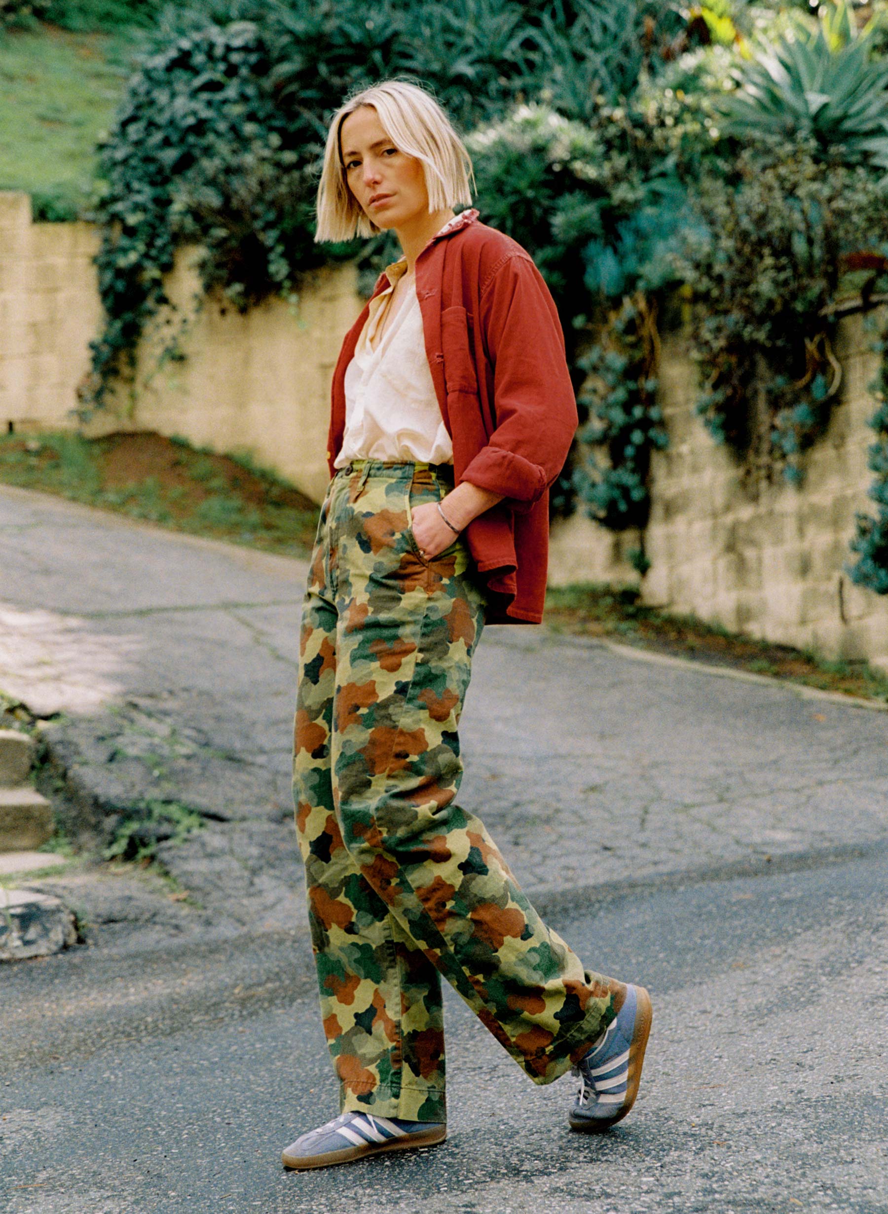the sonora painted camo trouser - Image 9
