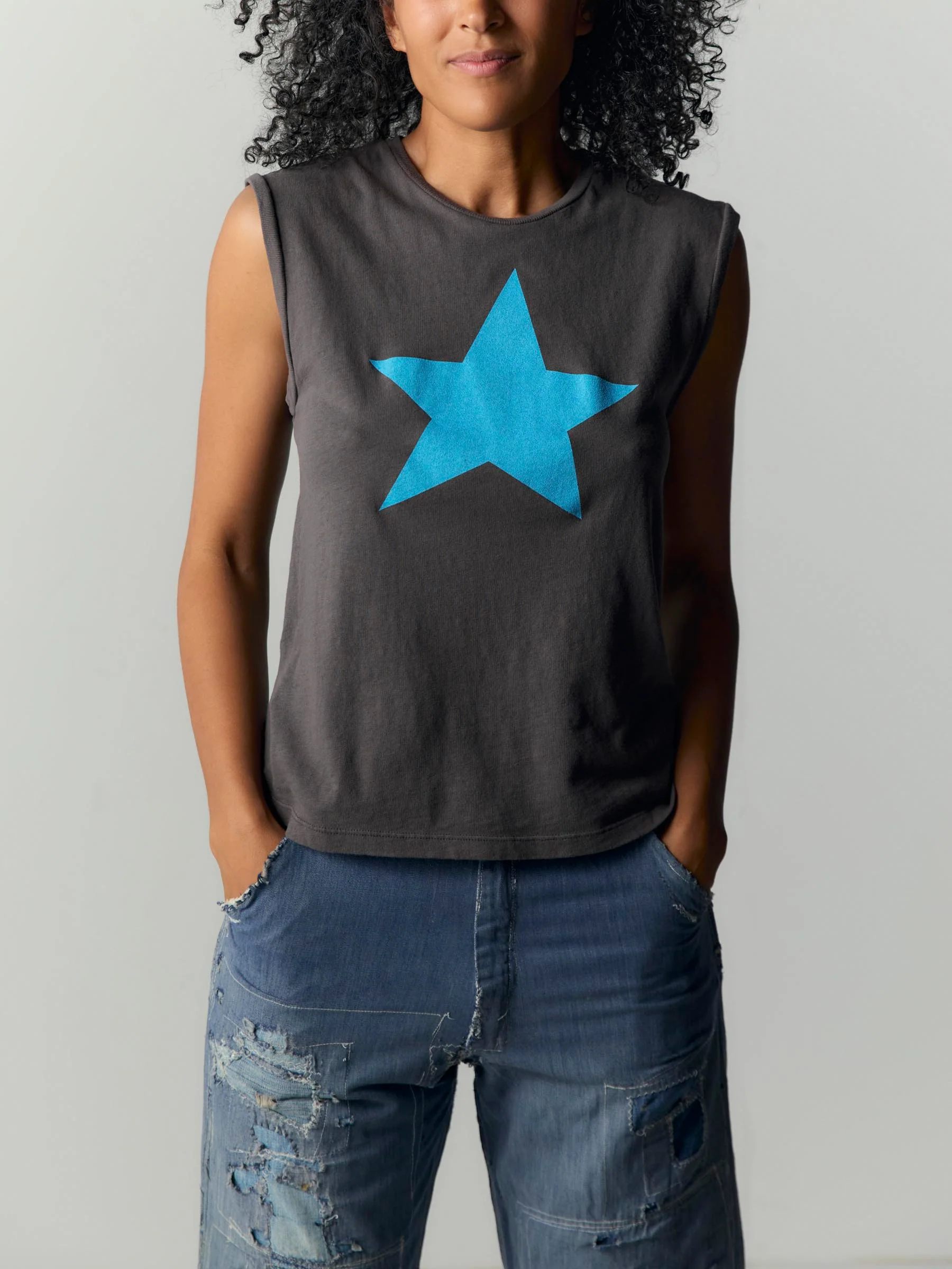 the "star" muscle tee
