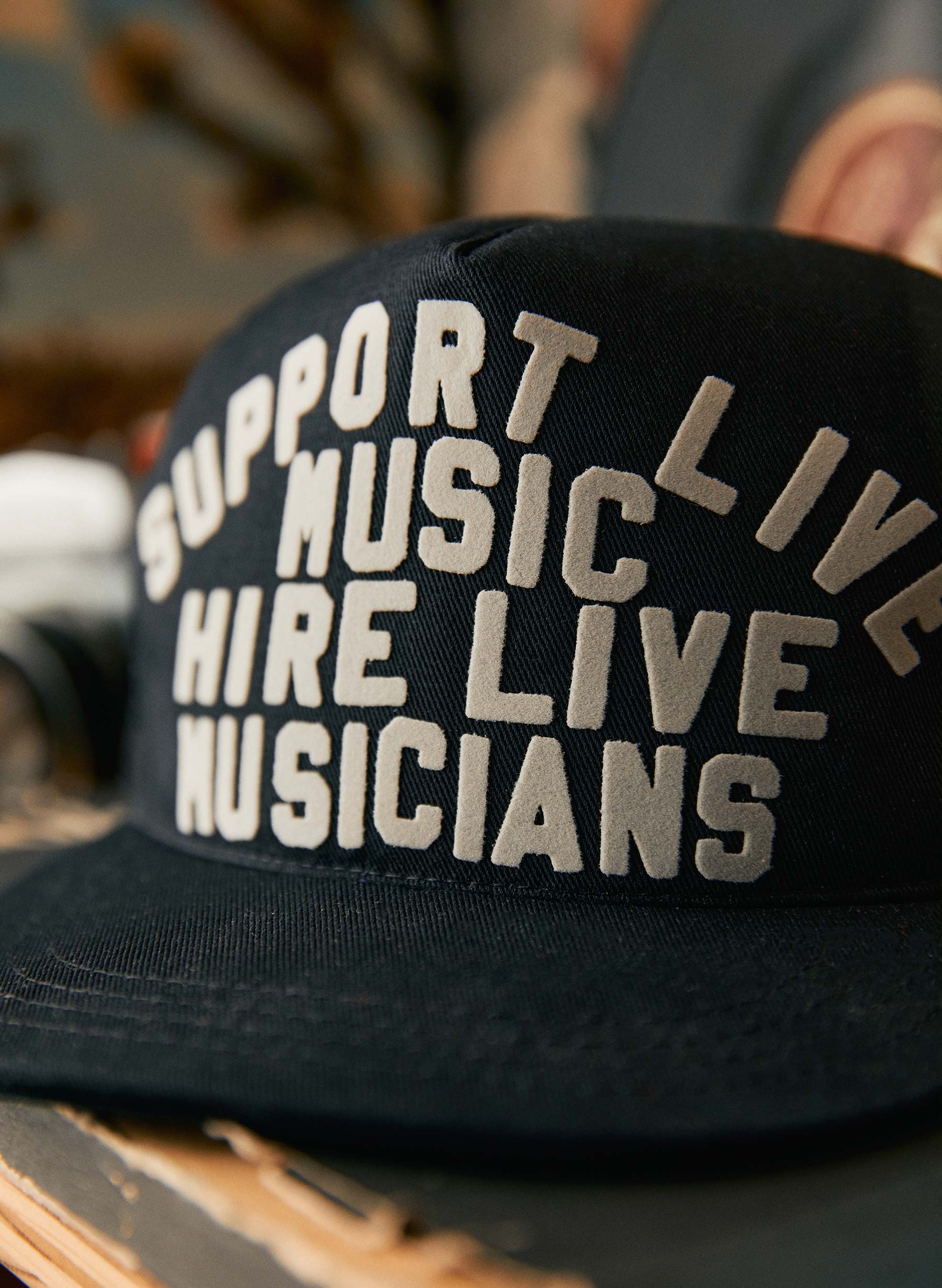 the "support live music" trucker - Image 6