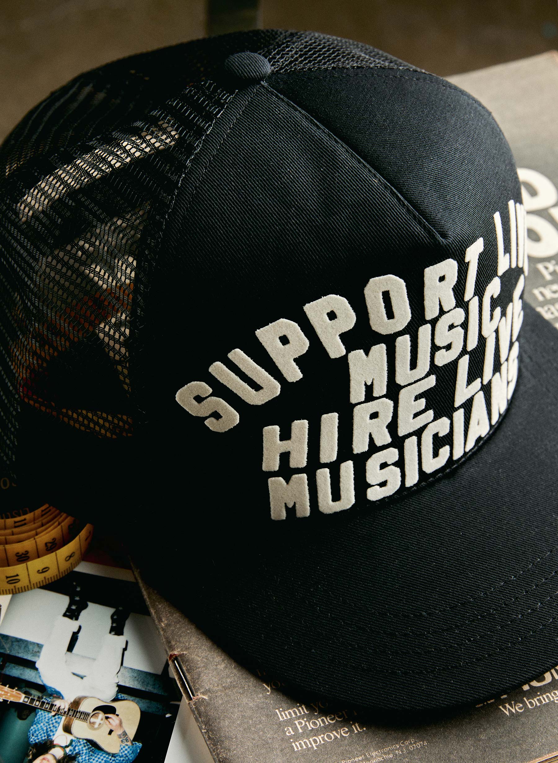the "support live music" trucker - Image 7
