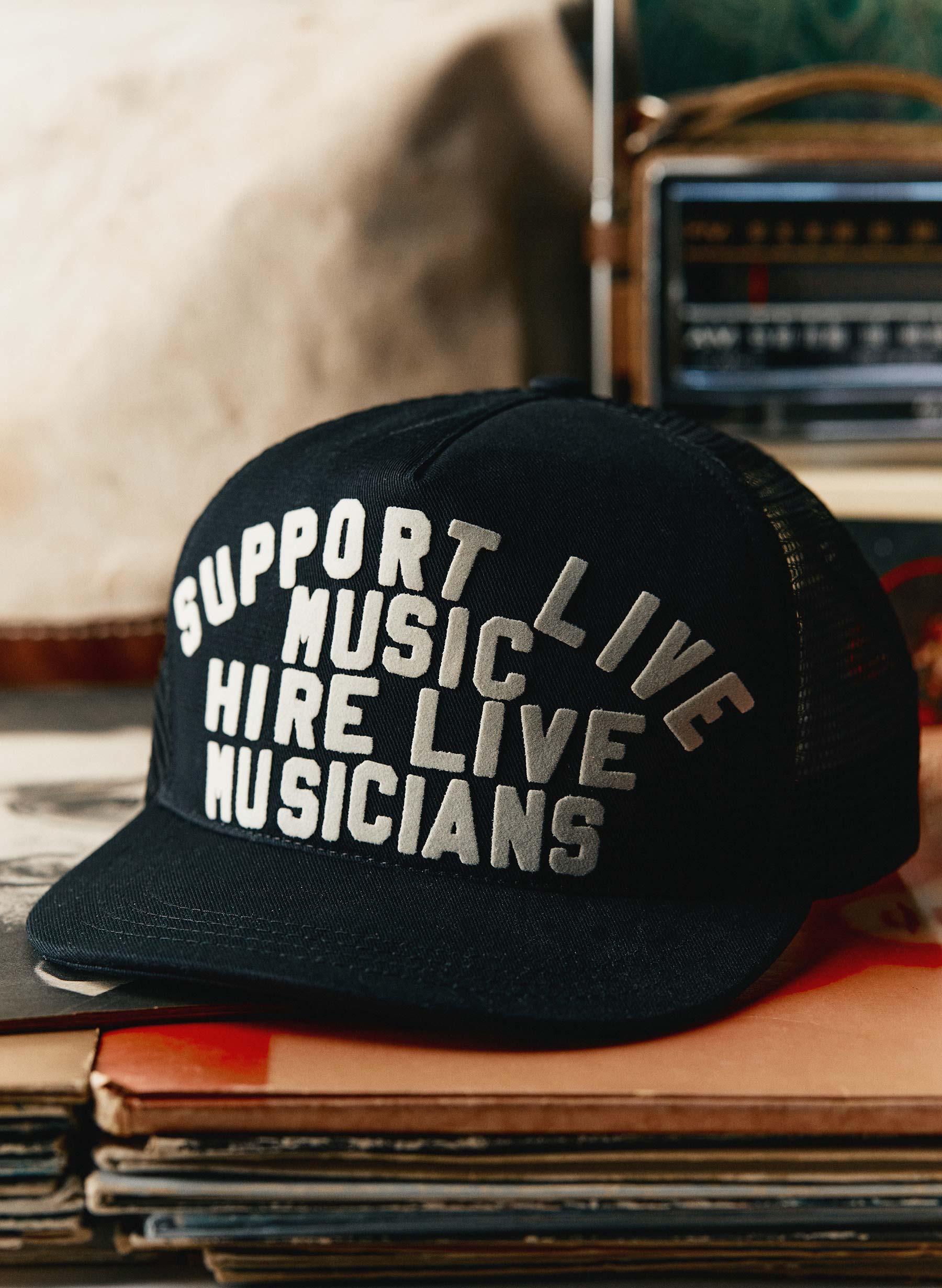the "support live music" trucker - Image 9