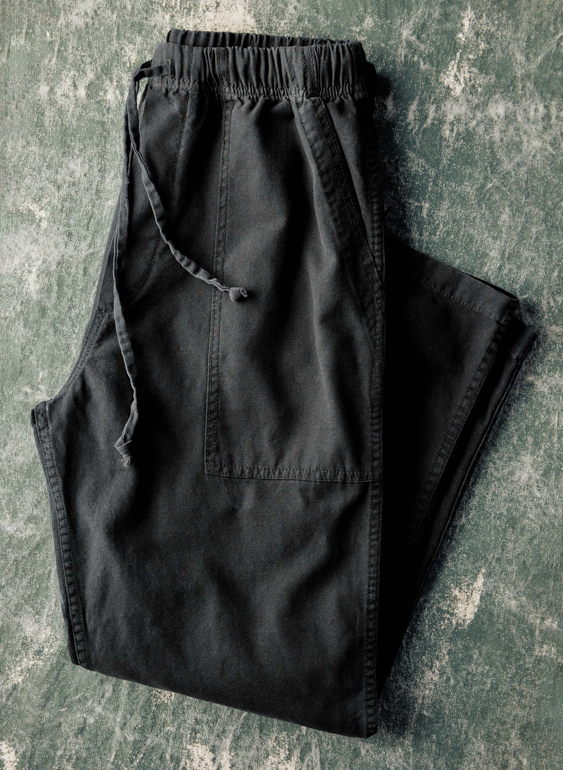 the ventura chore pant in faded black - Image 7