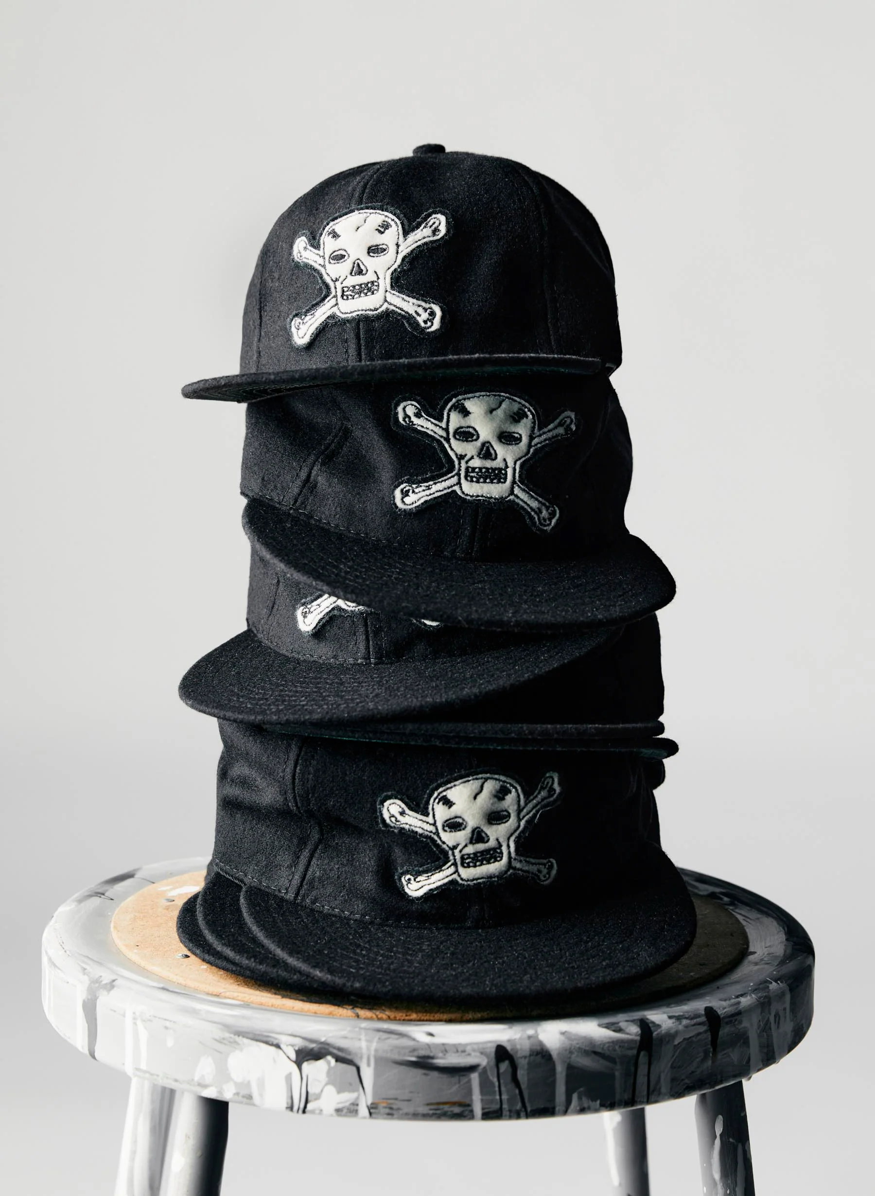 the wool "hellcats" cap in black - Image 2