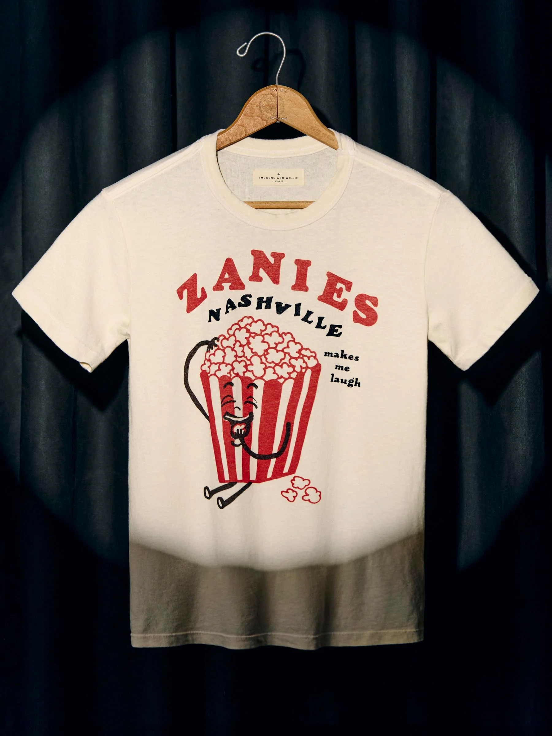 the "zanies" tee
