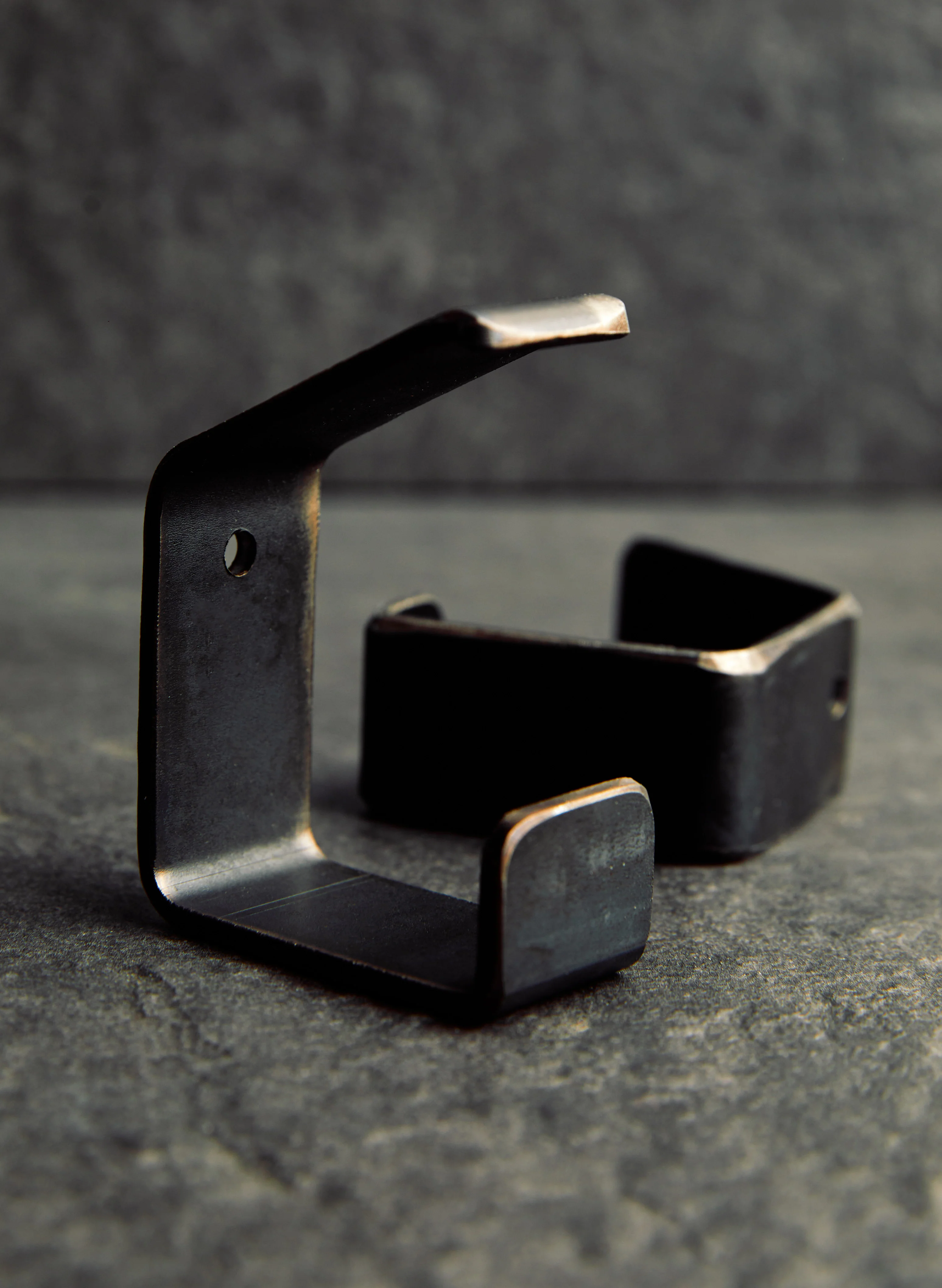 upcycled steel wall hook - Image 3