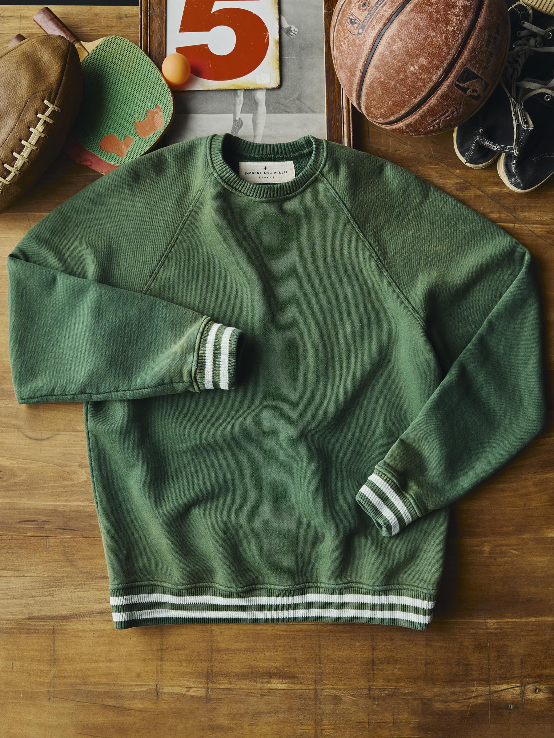 varsity ribbed crew - Image 3