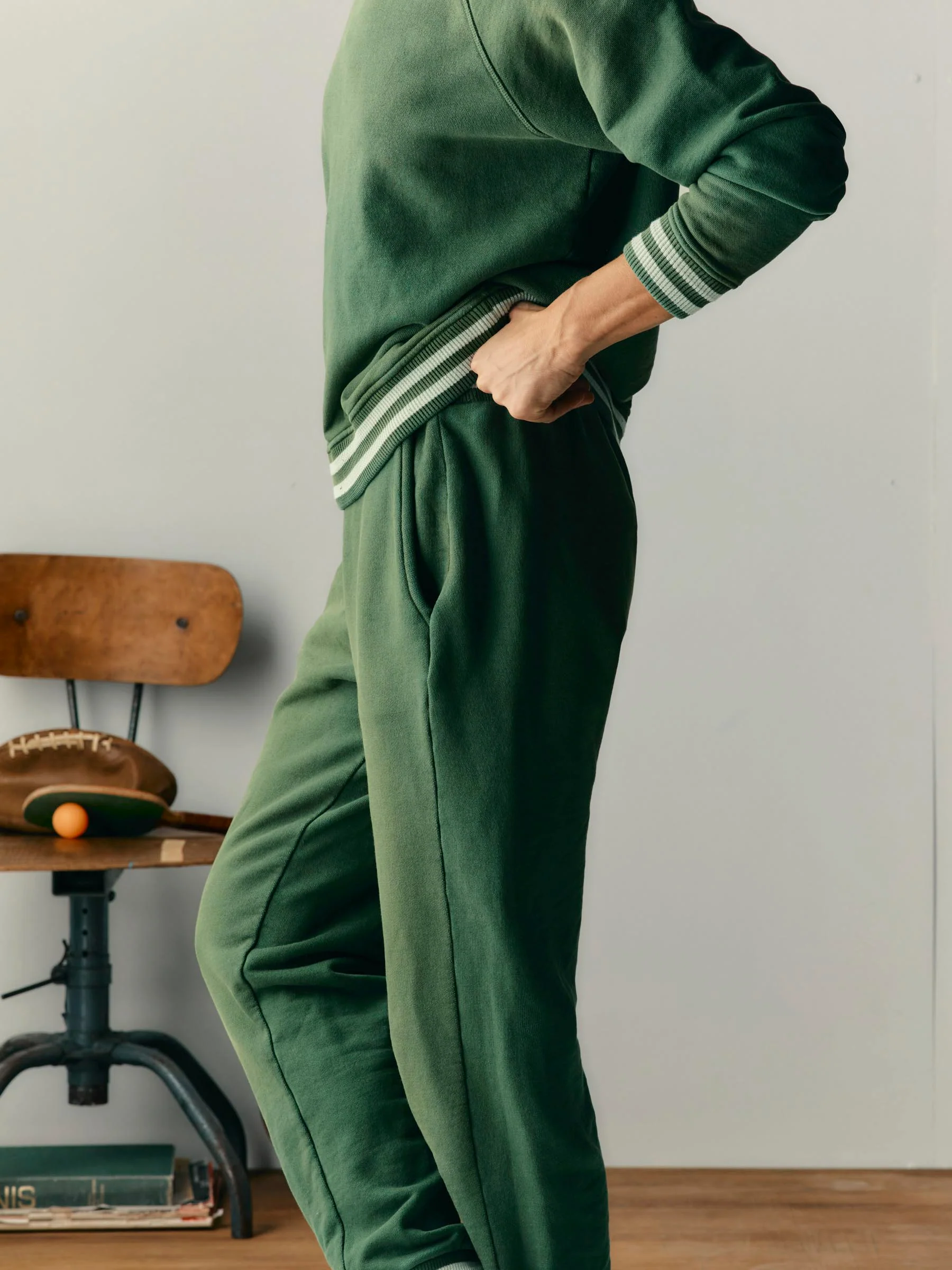 varsity ribbed sweatpant - Image 6