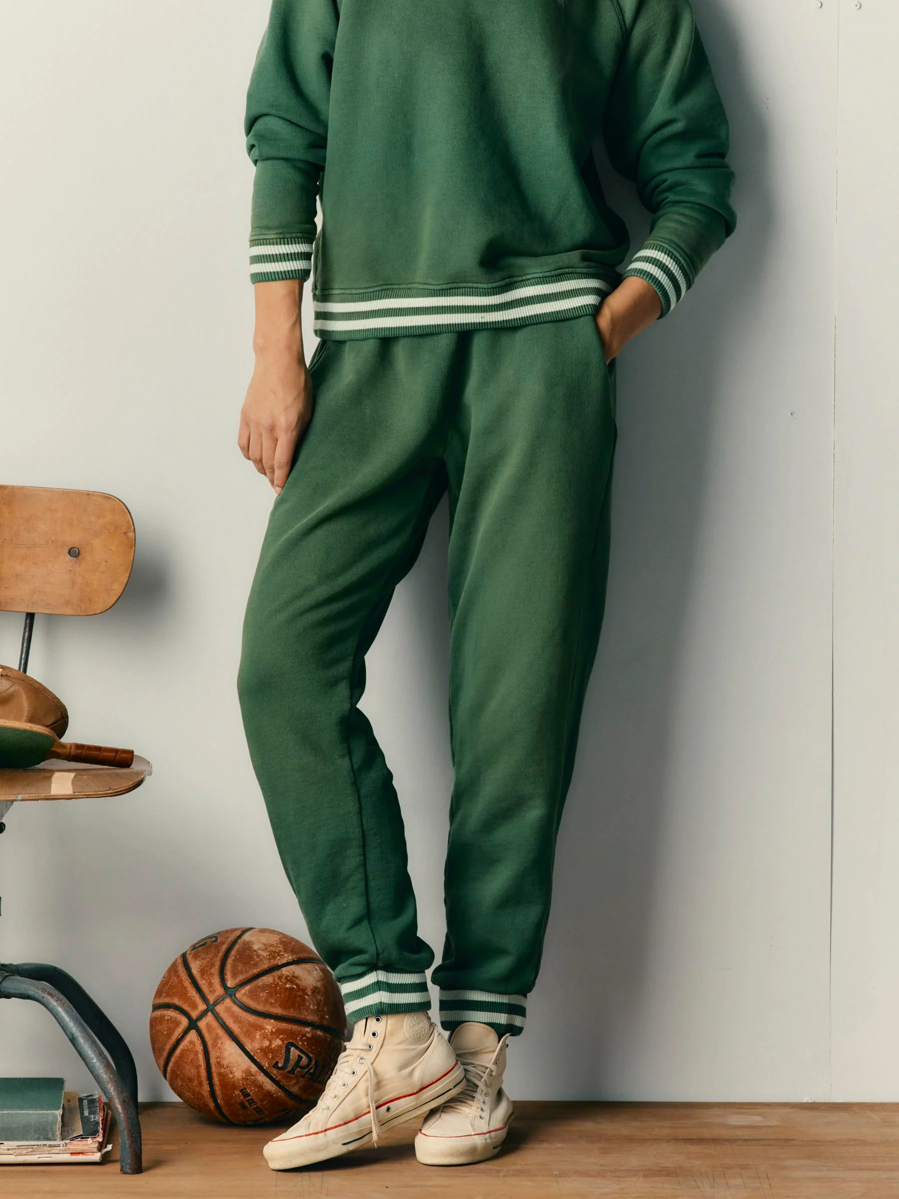 varsity ribbed sweatpant - Image 7