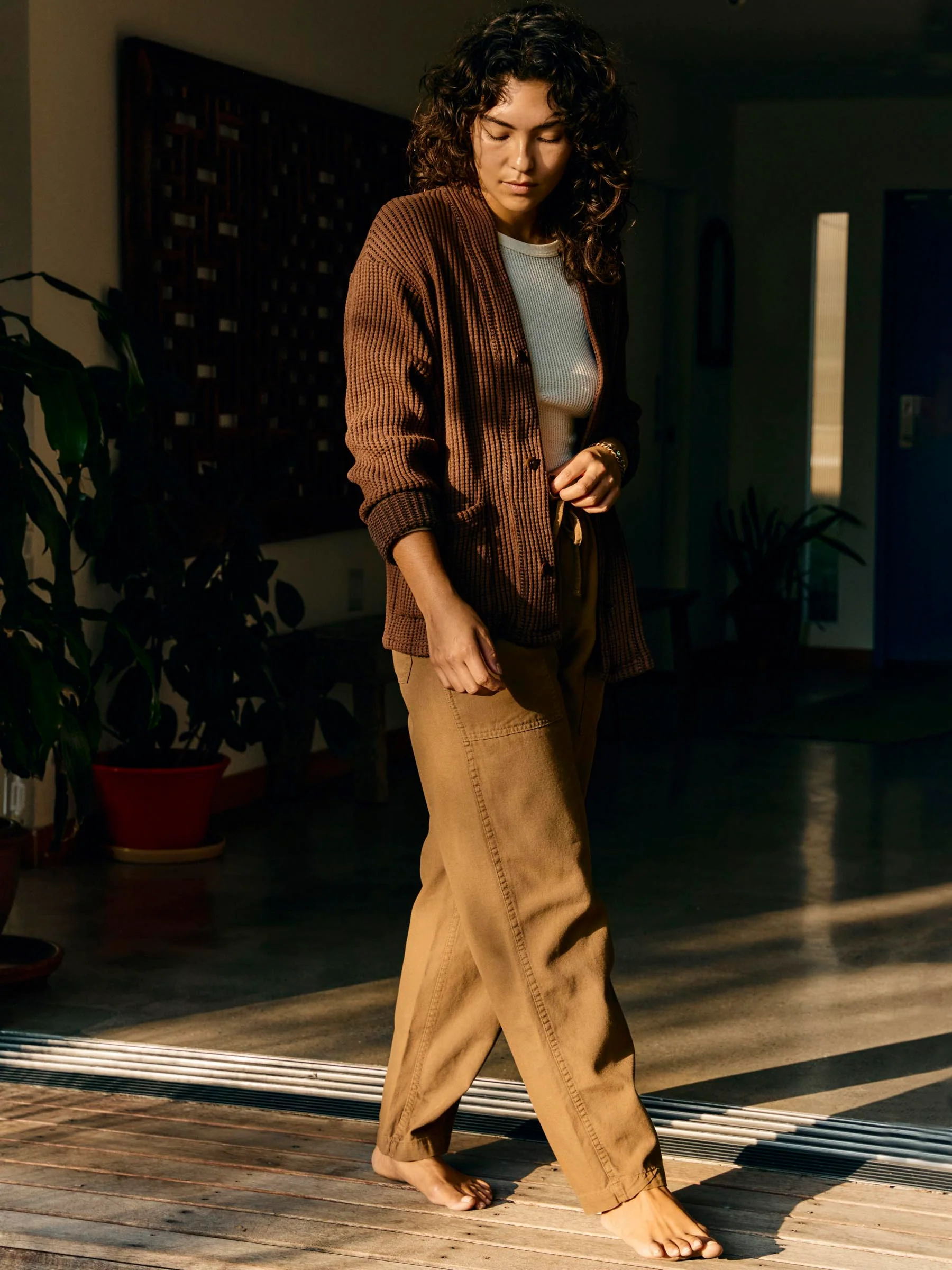 ventura chore pant in field tan - Image 3