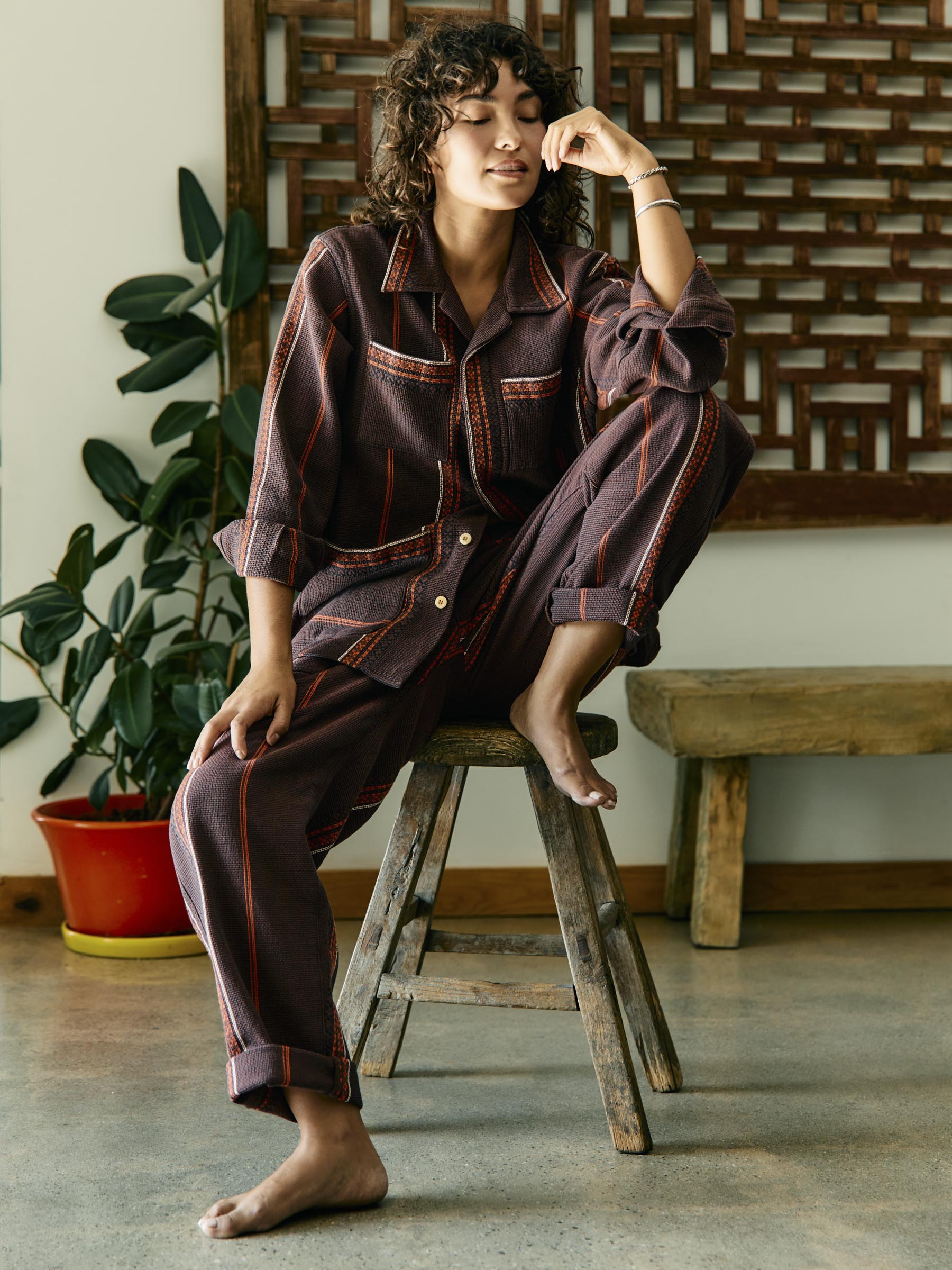 ventura chore pant in lagos stripe - Image 3