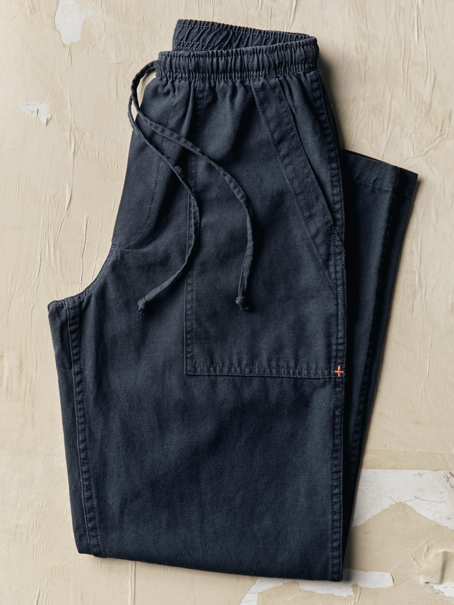 ventura chore pant in navy - Image 4