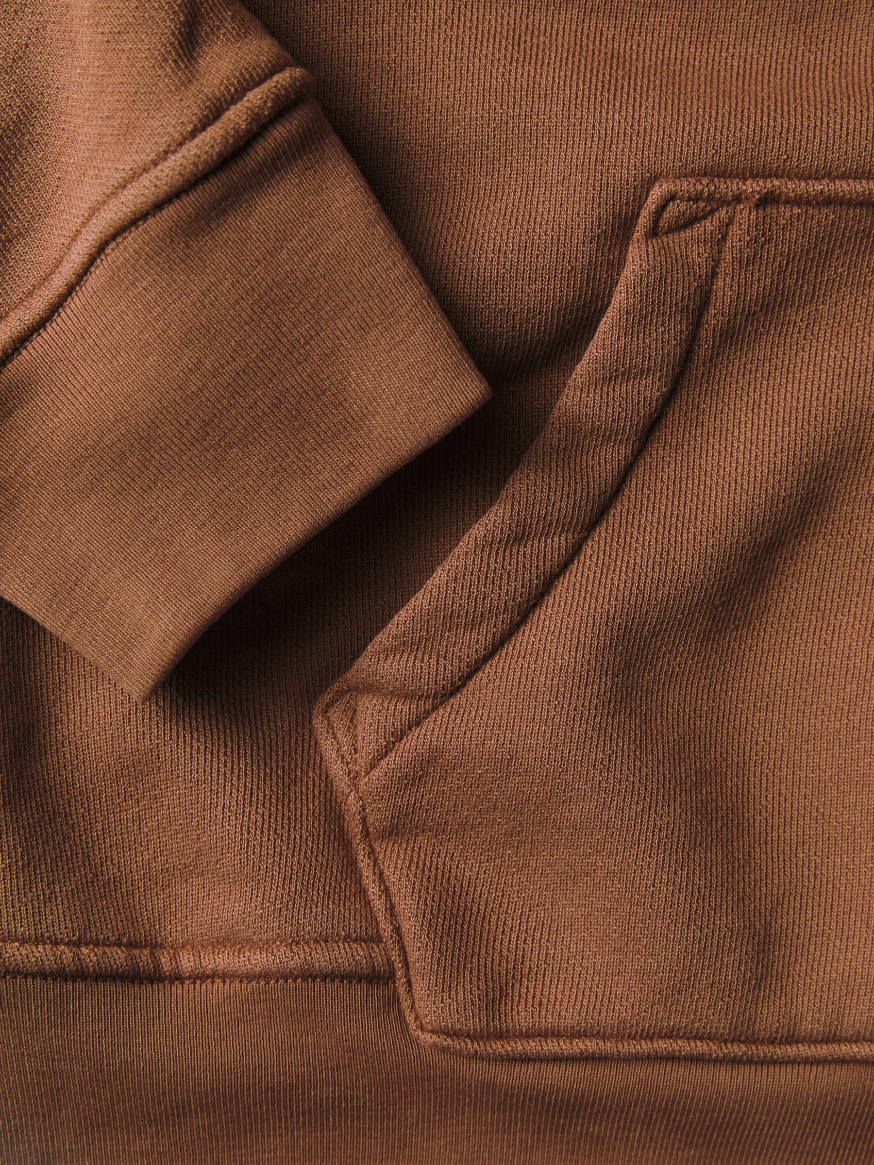 davenport hoodie in brown - Image 7