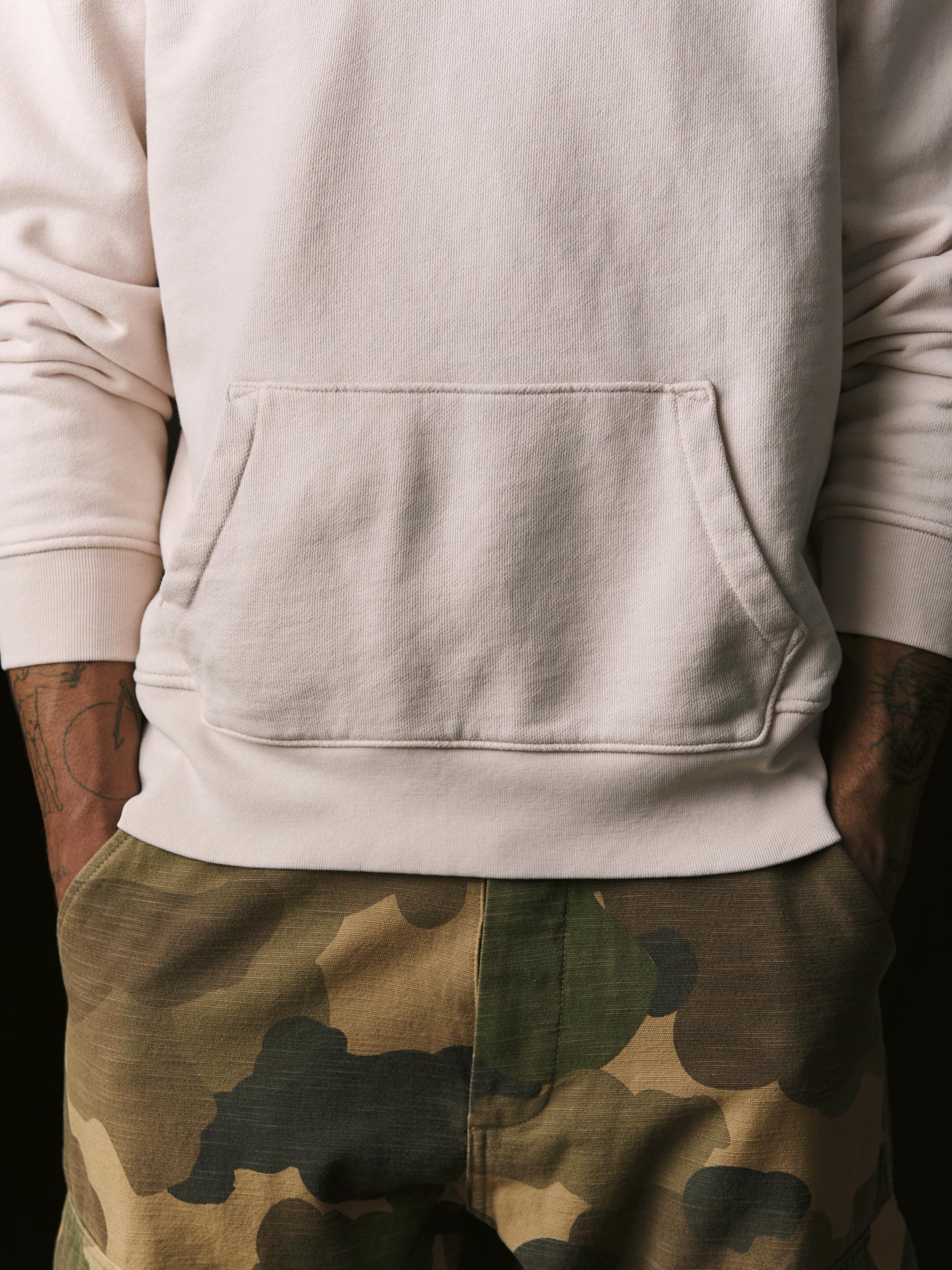davenport hoodie in pink stone - Image 3