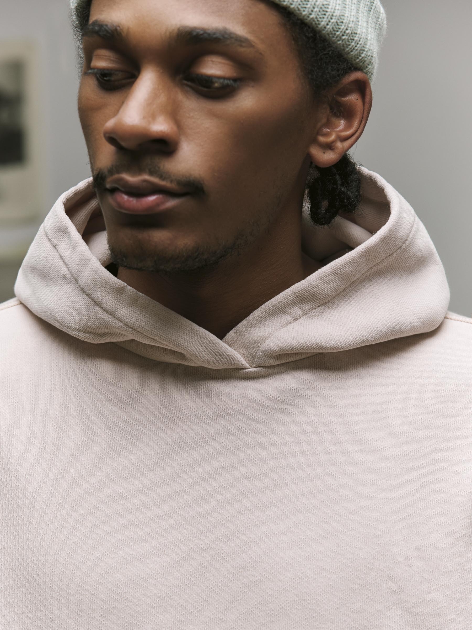 davenport hoodie in pink stone - Image 8