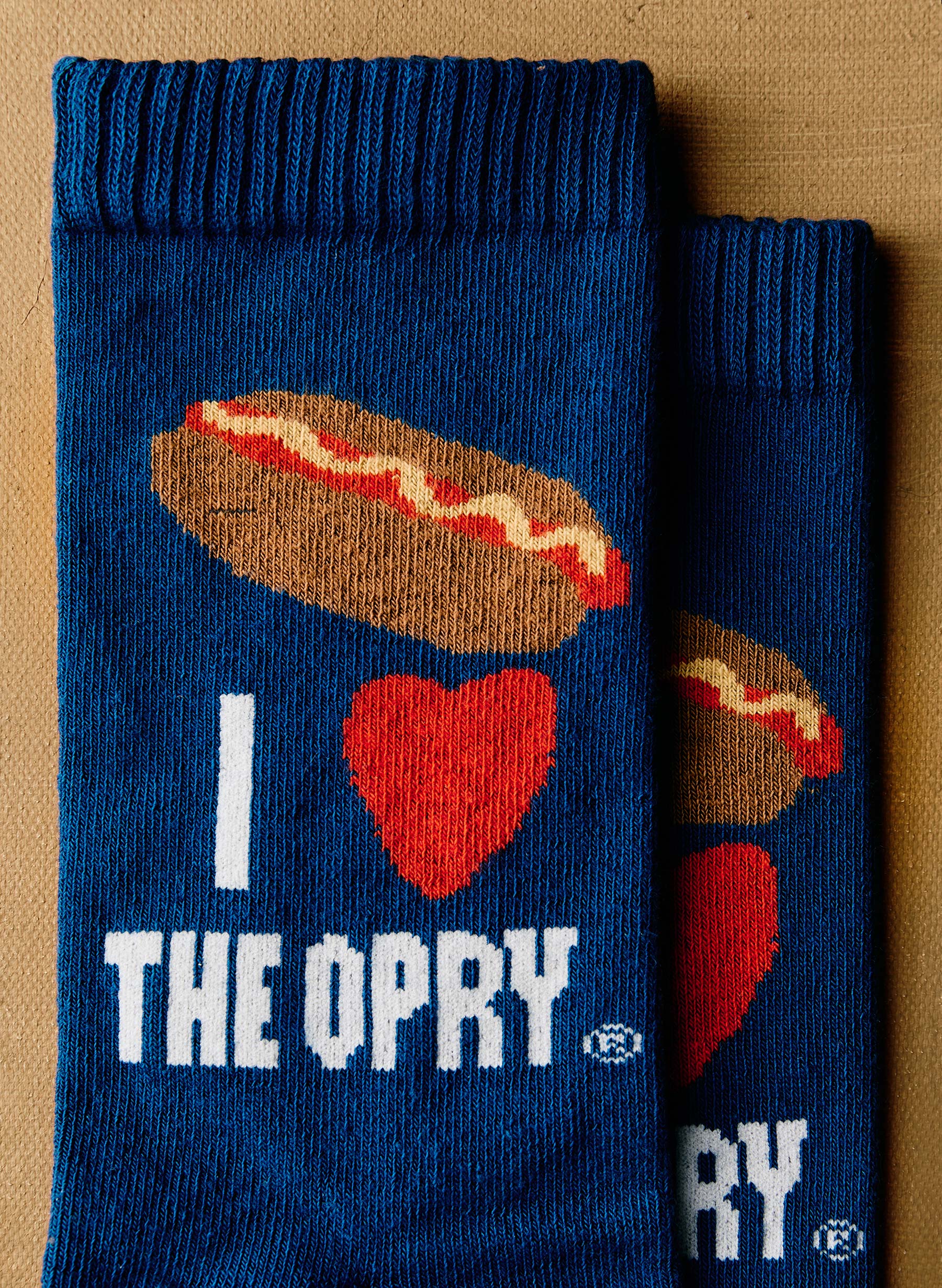 the i+w x opry "hot dog" sock - Image 4
