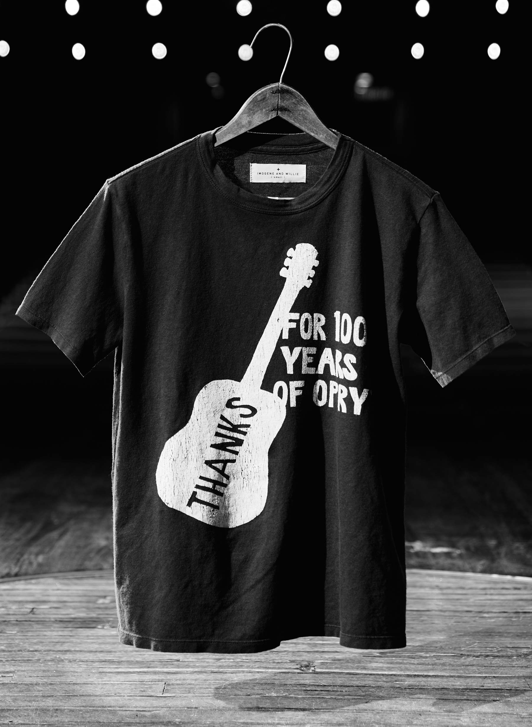 the i+w x opry "thanks" tee in black - Image 3