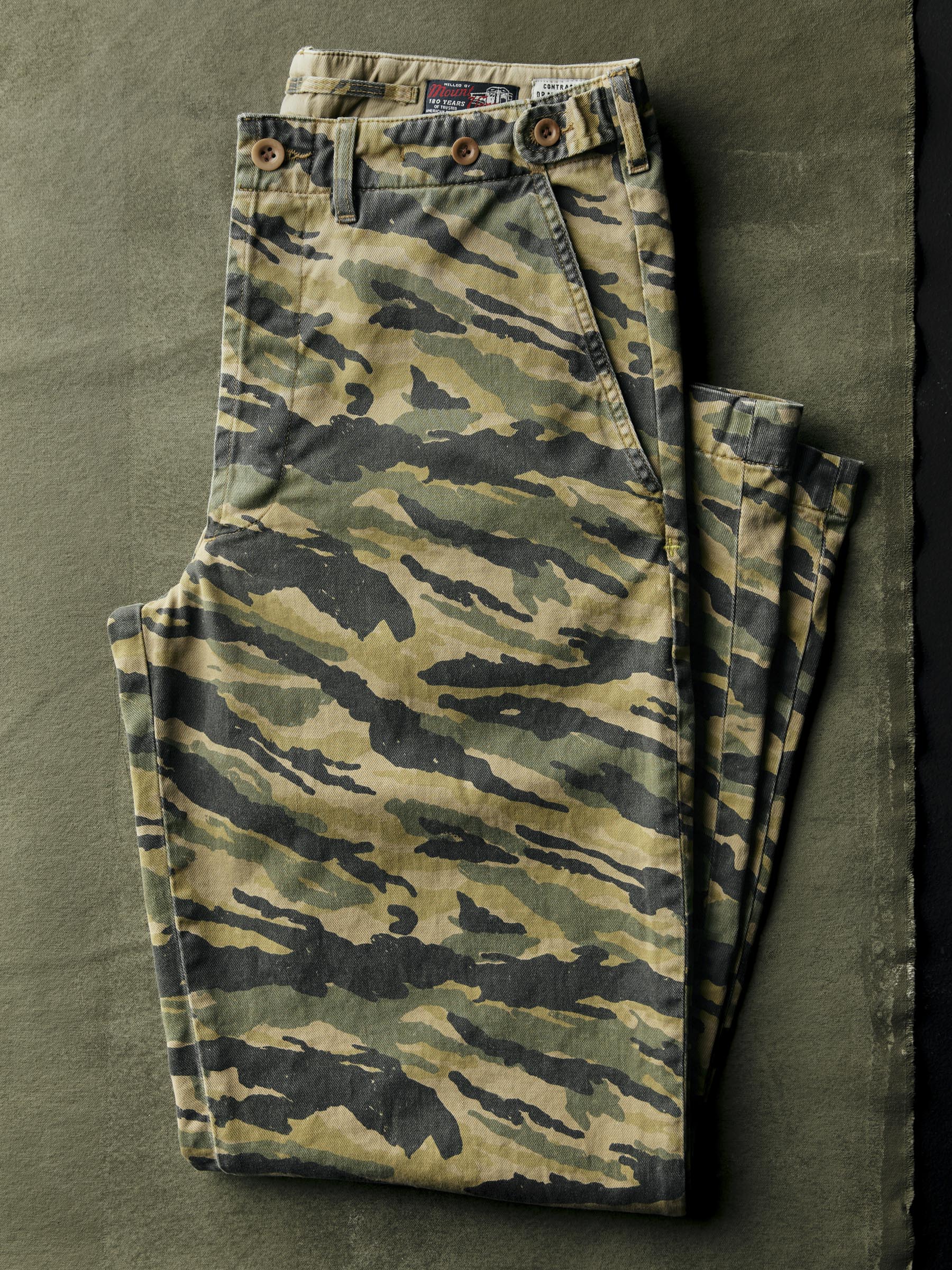 wilkison trouser in brushstroke camo - Image 2