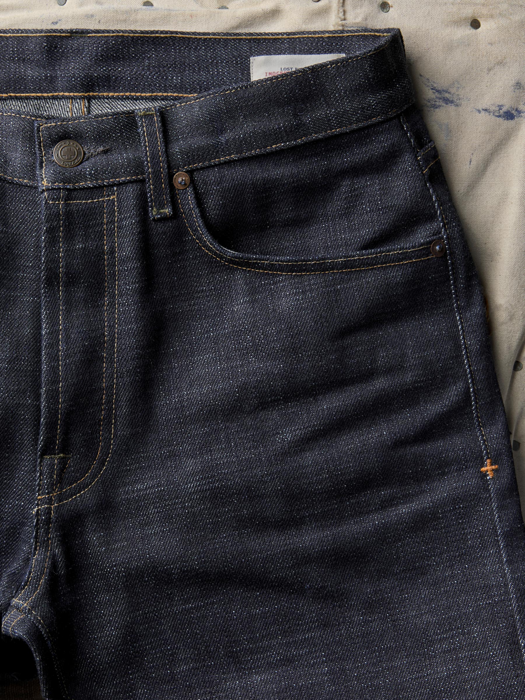willie 20oz indigo rigid - Image 6
